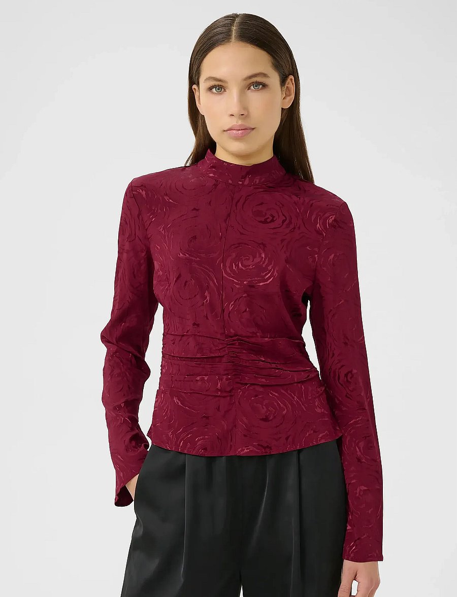 Gestuz - GZrosia blouse - langärmelige blusen - ripasso - 0