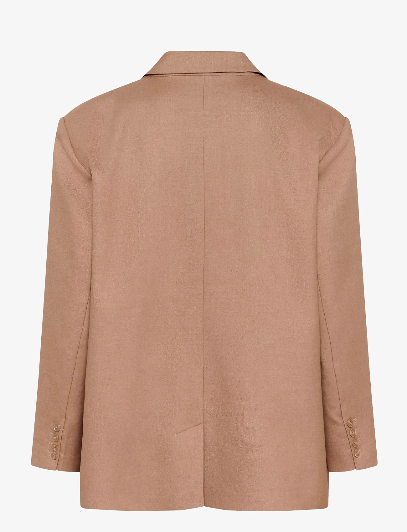 Gestuz - GZpaula OZ blazer - einreihige blazer - burnt marple sugar melange - 2