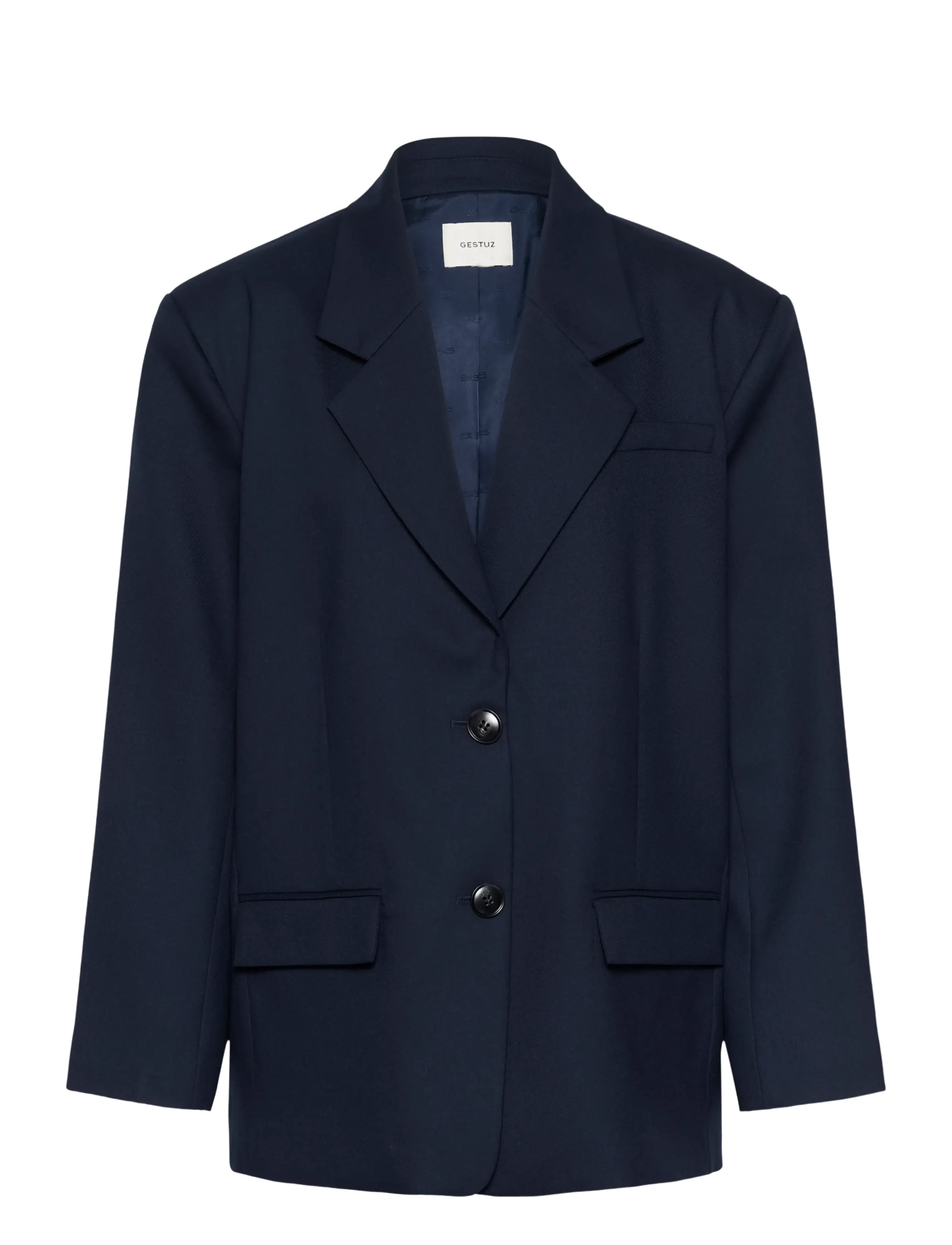 Gestuz Gzpaula Oz Blazer, 36, Navy, Blazere > Enkeltradede Blazere, Dame