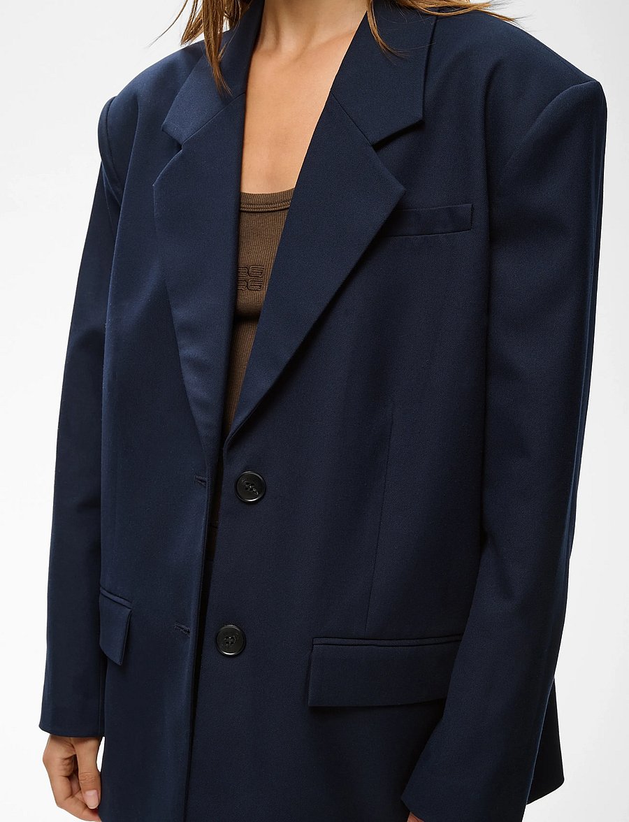 Gestuz - GZpaula OZ blazer - single breasted blazers - sky captain - 5