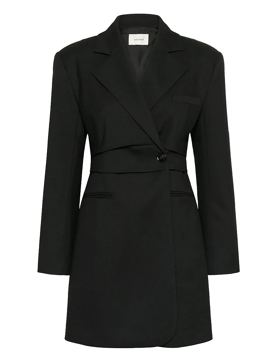 Gestuz - GZpauline blazer dress - cocktailkleider - black - 1