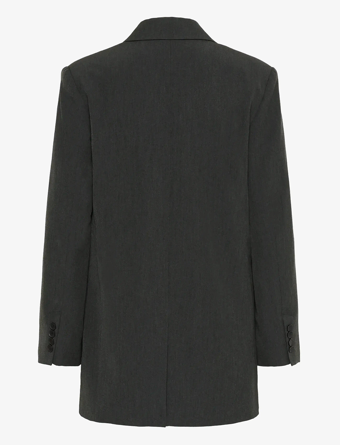 Gestuz - GZerle blazer - einreihige blazer - dark grey melange - 1