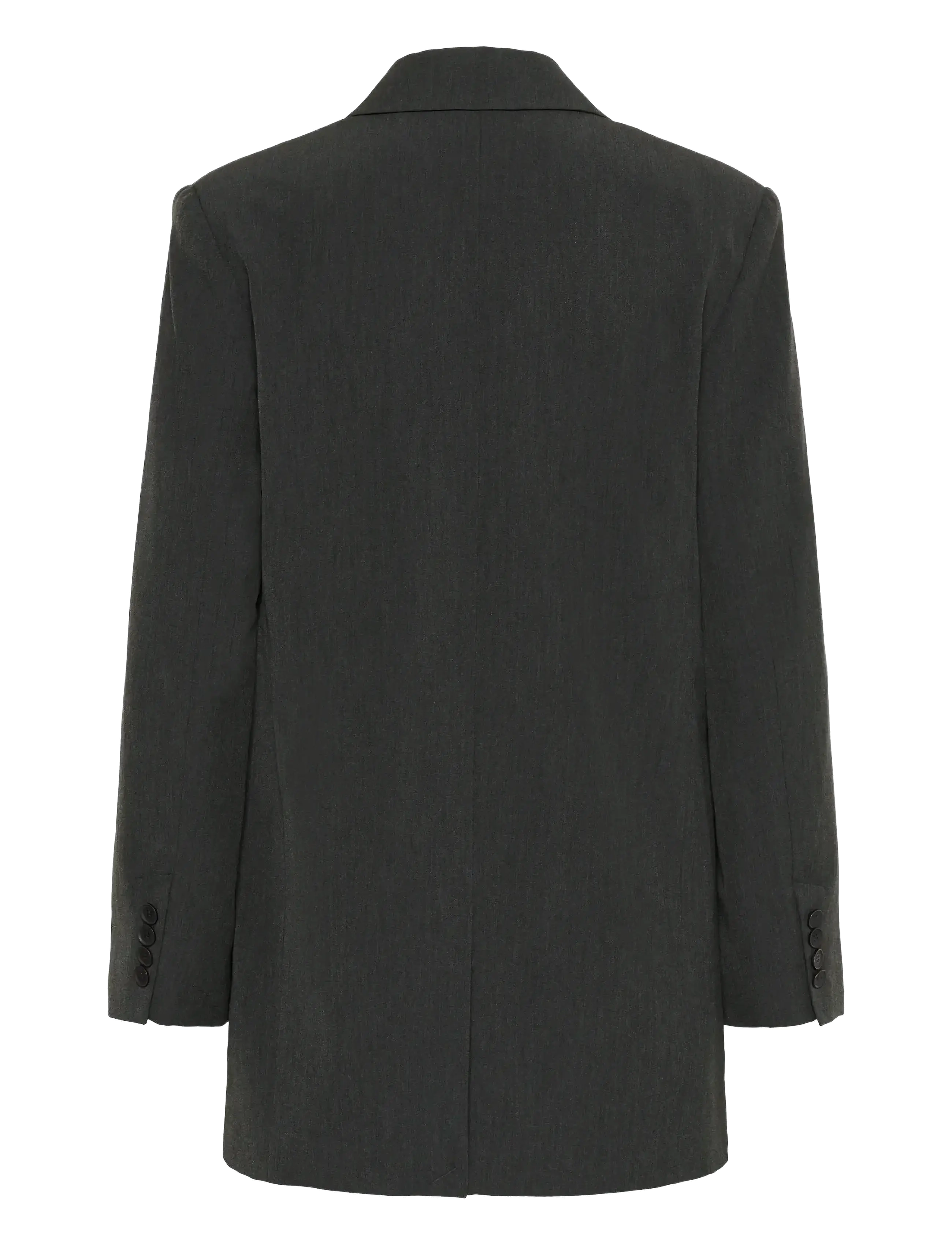 Gestuz - GZerle blazer - einreihige blazer - dark grey melange - 2