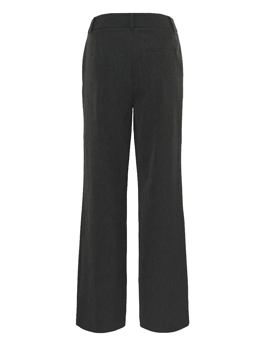 Gestuz - GZerle MW pants - anzugshosen - dark grey melange - 2