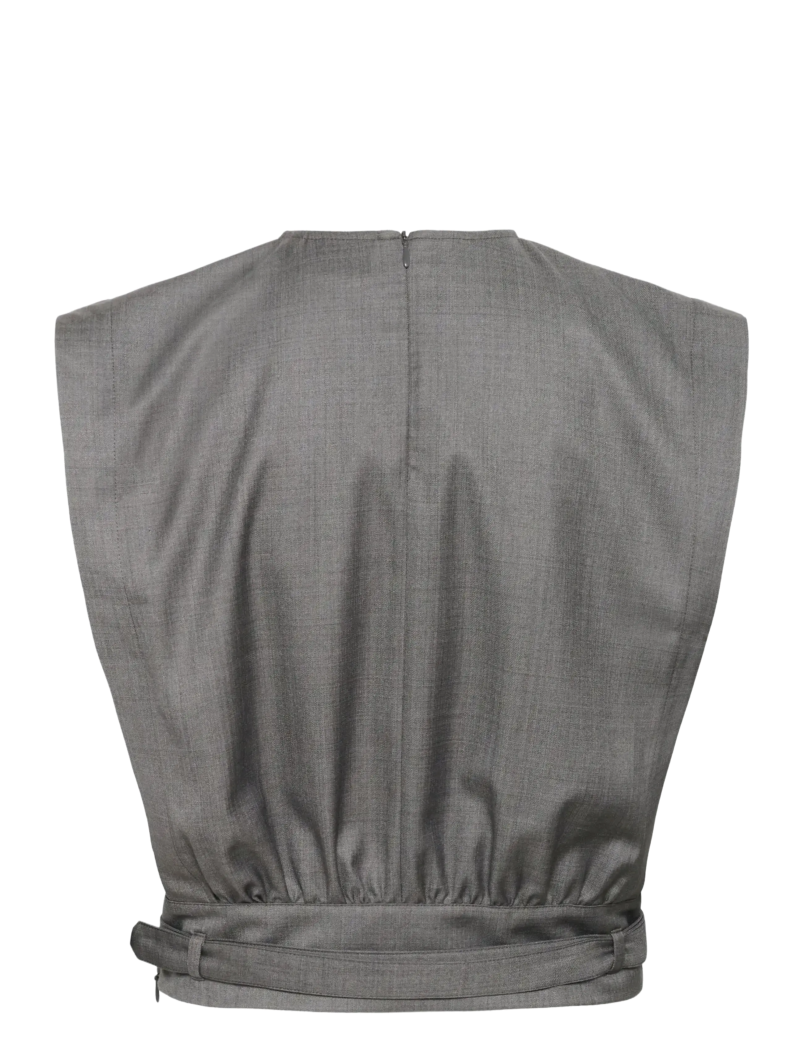 Gestuz - GZeffy top - Ärmellose blusen - dark grey melange - 2