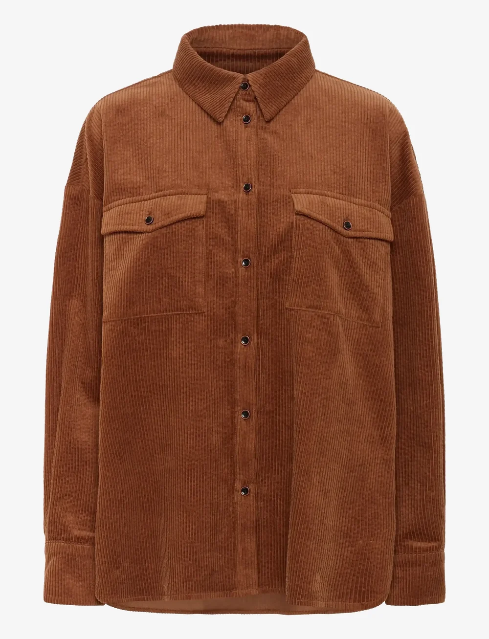 Gestuz - GZcortes shirt - pikkade varrukatega särgid - cambridge brown - 1