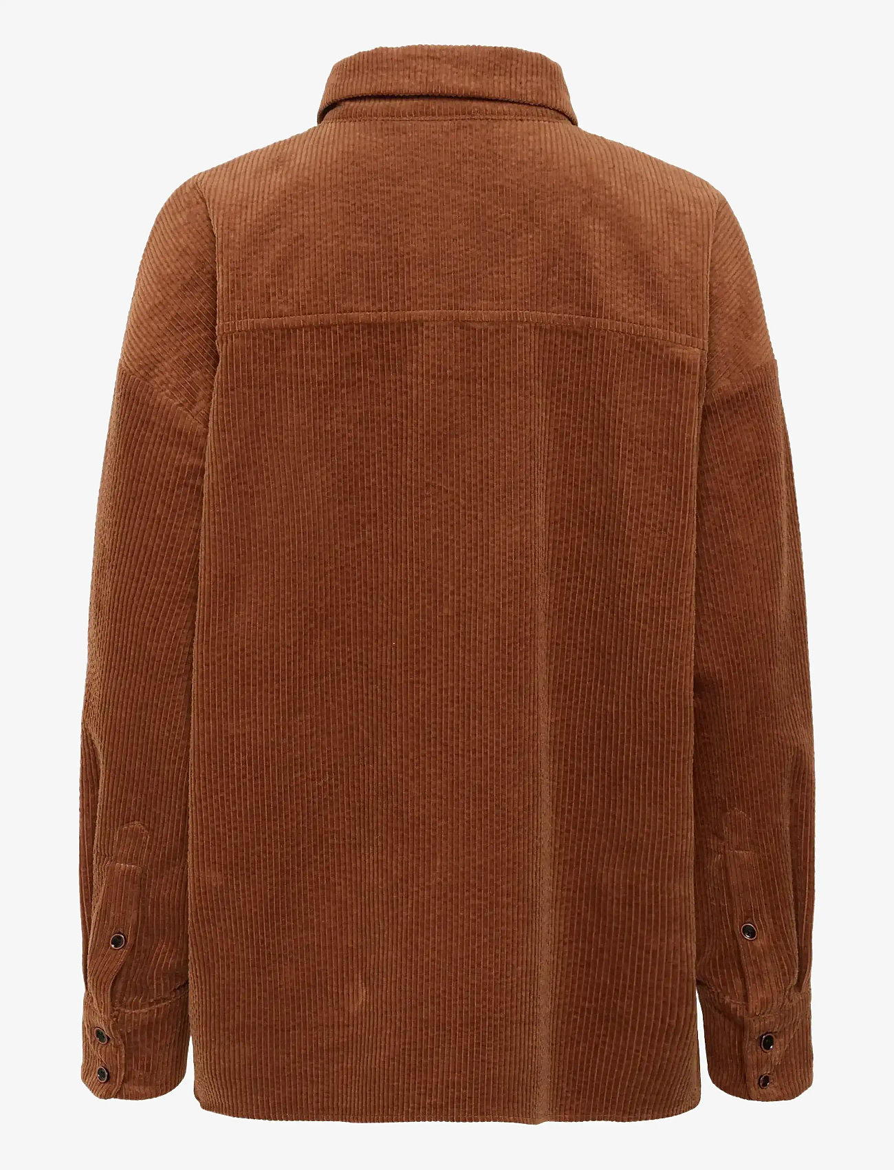 Gestuz - GZcortes shirt - efterårstøj - cambridge brown - 1