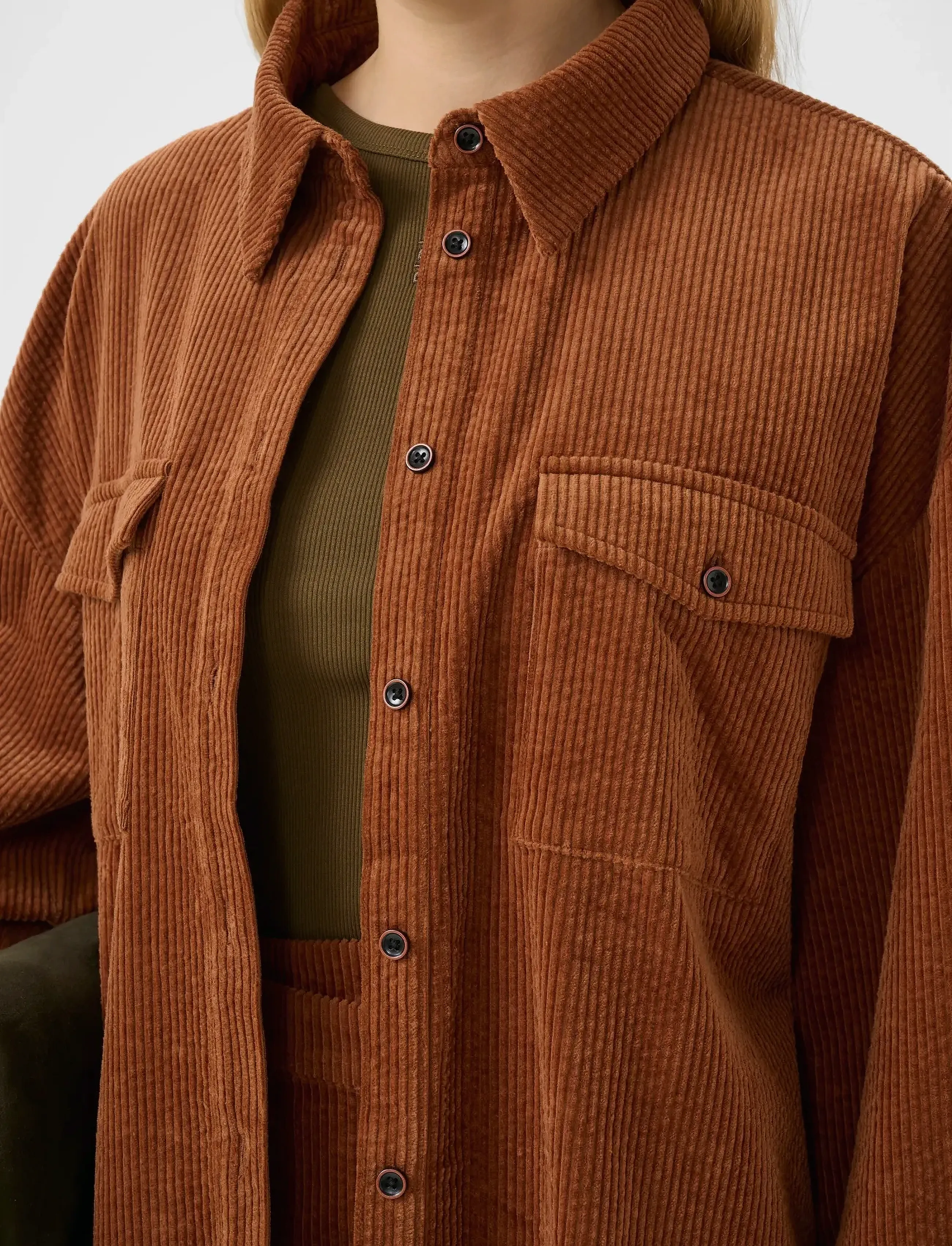 Gestuz - GZcortes shirt - pitkähihaiset paidat - cambridge brown - 5