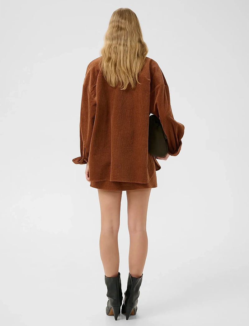 Gestuz - GZcortes MW skirt - omlottkjolar - cambridge brown - 4