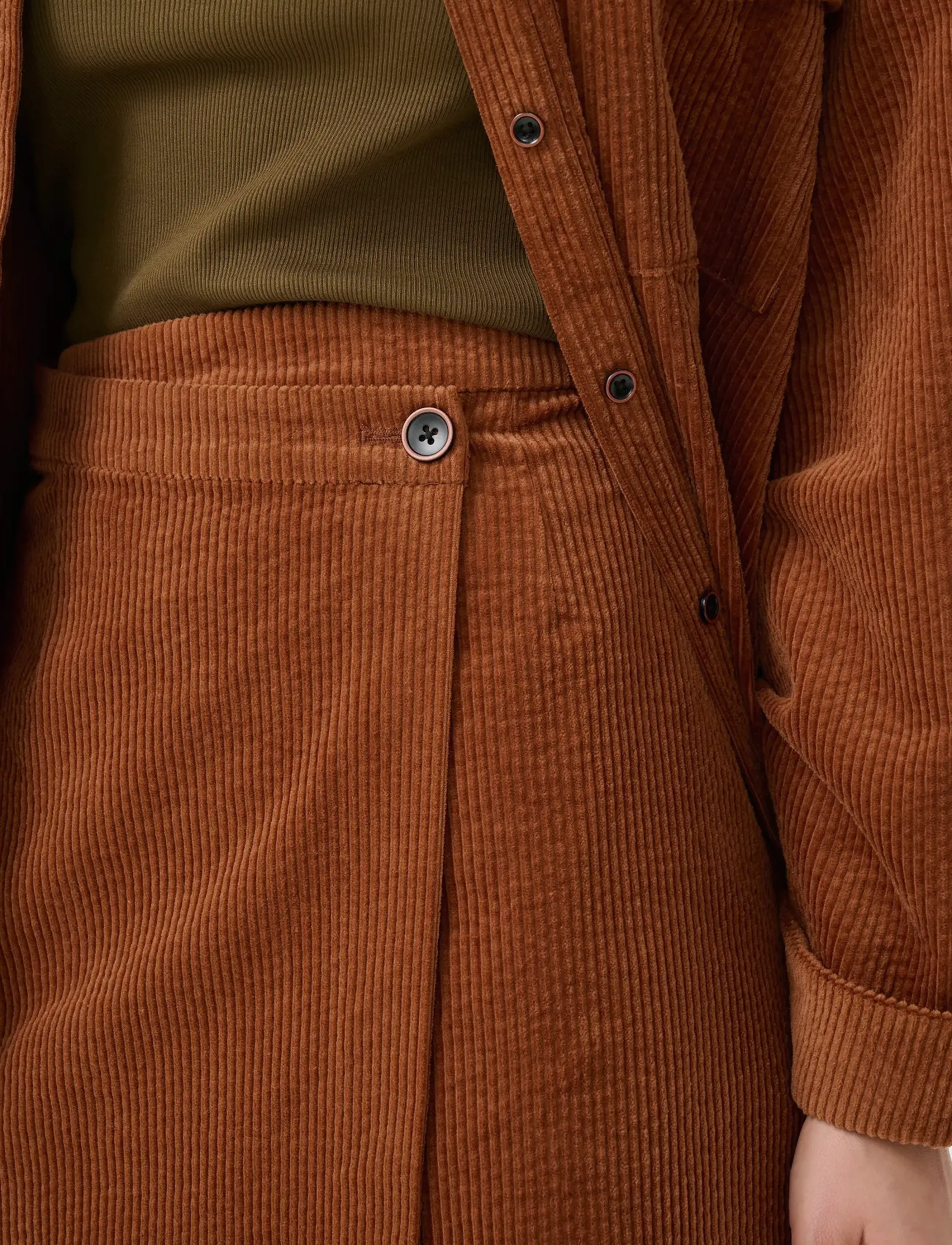 Gestuz - GZcortes MW skirt - spódnice wiązane - cambridge brown - 5