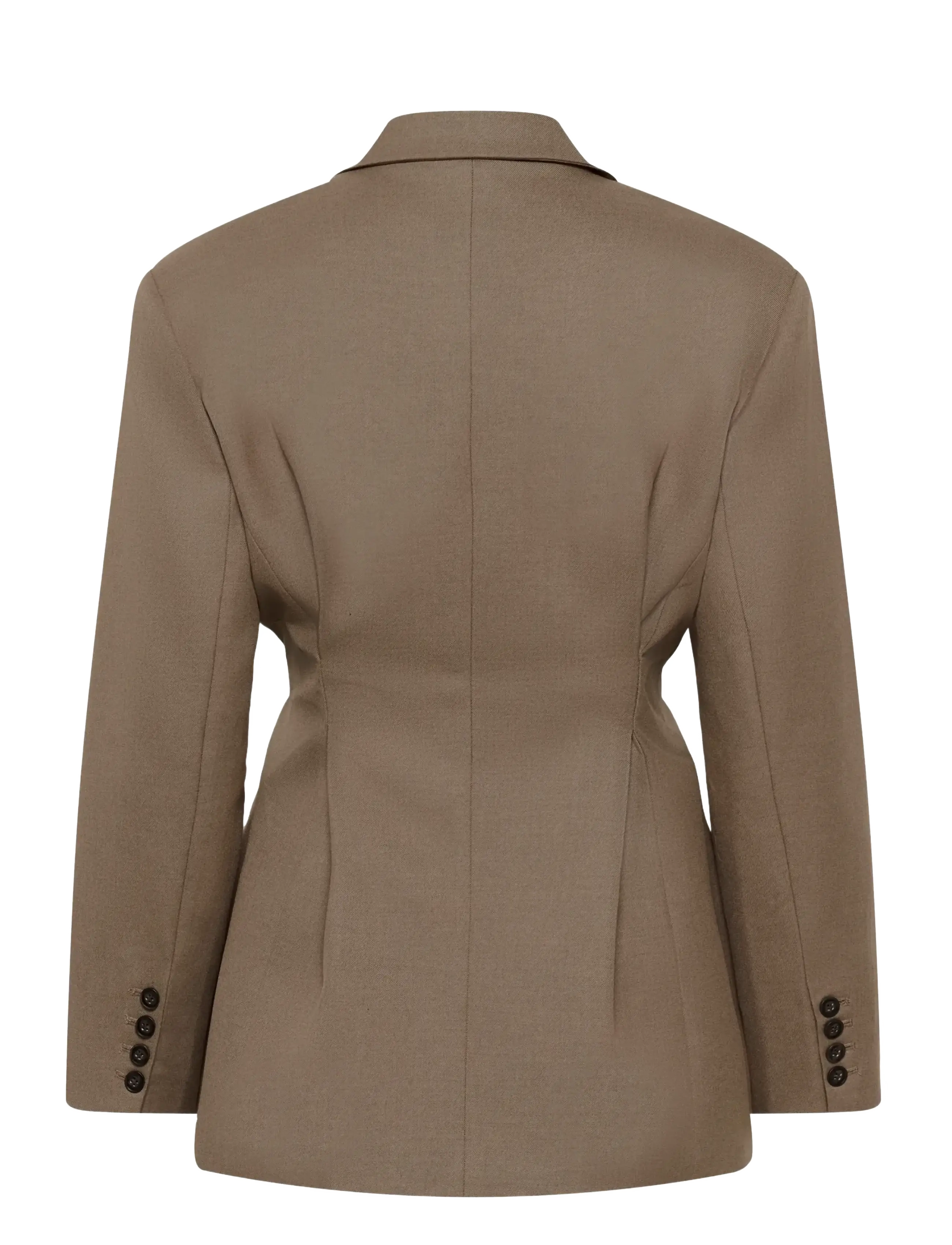 Gestuz - GZpaula waist blazer - odzież imprezowa w cenach outletowych - dark timberwolf melange - 2