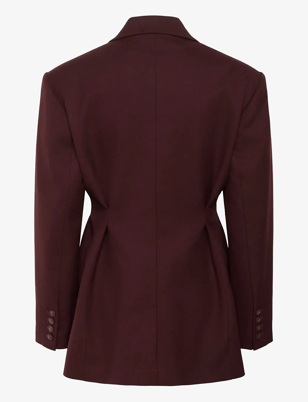 Gestuz - GZpaula waist blazer - Ühes joones nööpidega bleiserid - aronia - 2