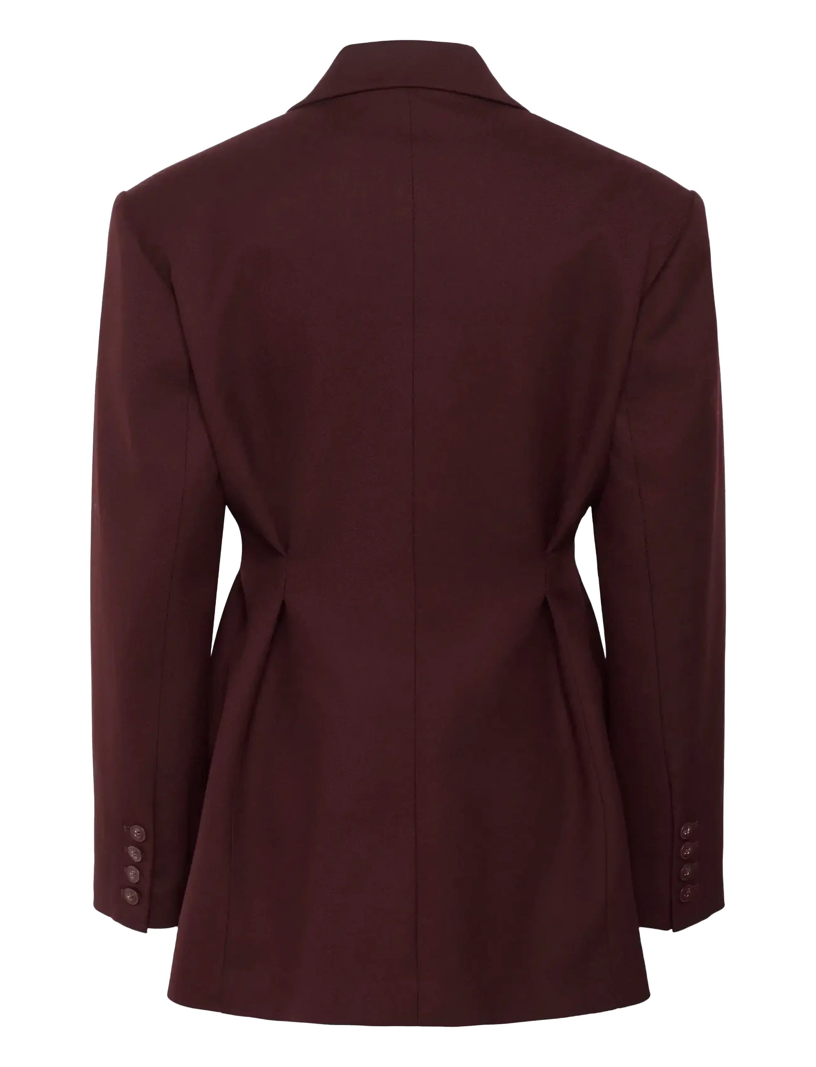 Gestuz - GZpaula waist blazer - enkeltradede blazere - aronia - 2