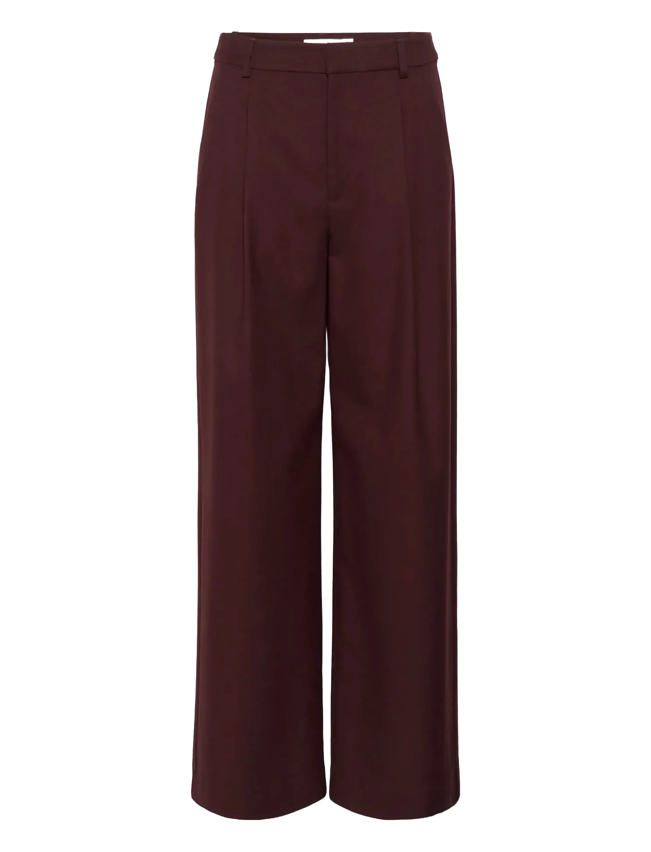 Gestuz GZpaula MW pants - Housut - ARONIA / burgundy
