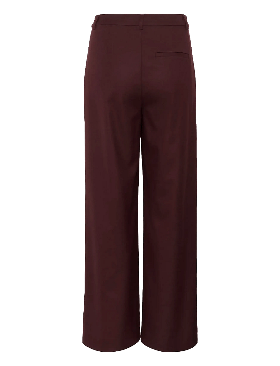 Gestuz - GZpaula MW pants - kostymbyxor - aronia - 2