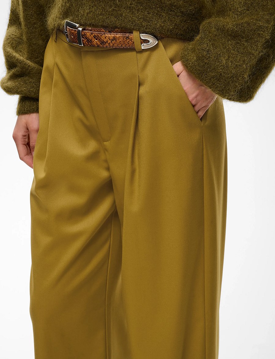 Gestuz - GZpaula MW pants - anzugshosen - plantation - 5