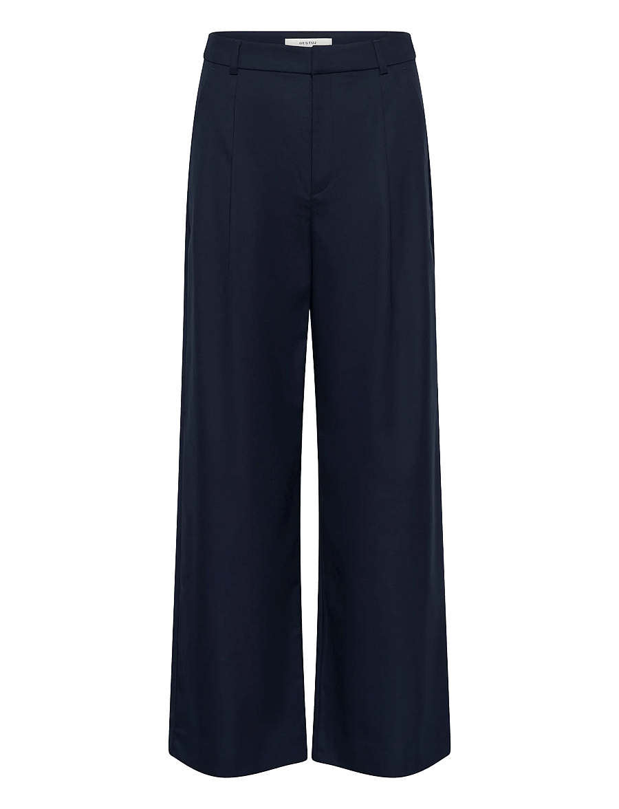 Gestuz - GZpaula MW pants - habitbukser - sky captain - 0