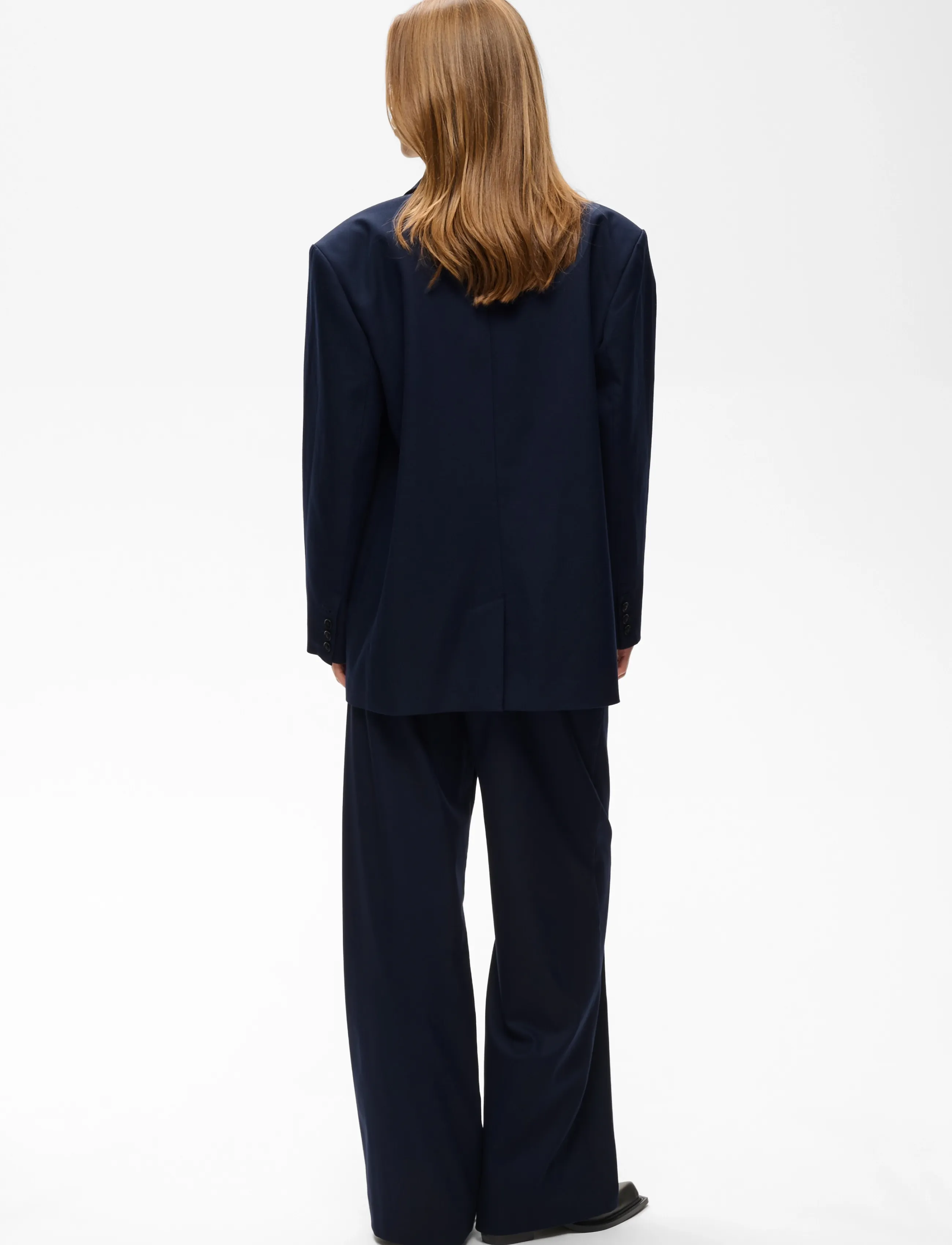 Gestuz - GZpaula MW pants - habitbukser - sky captain - 4