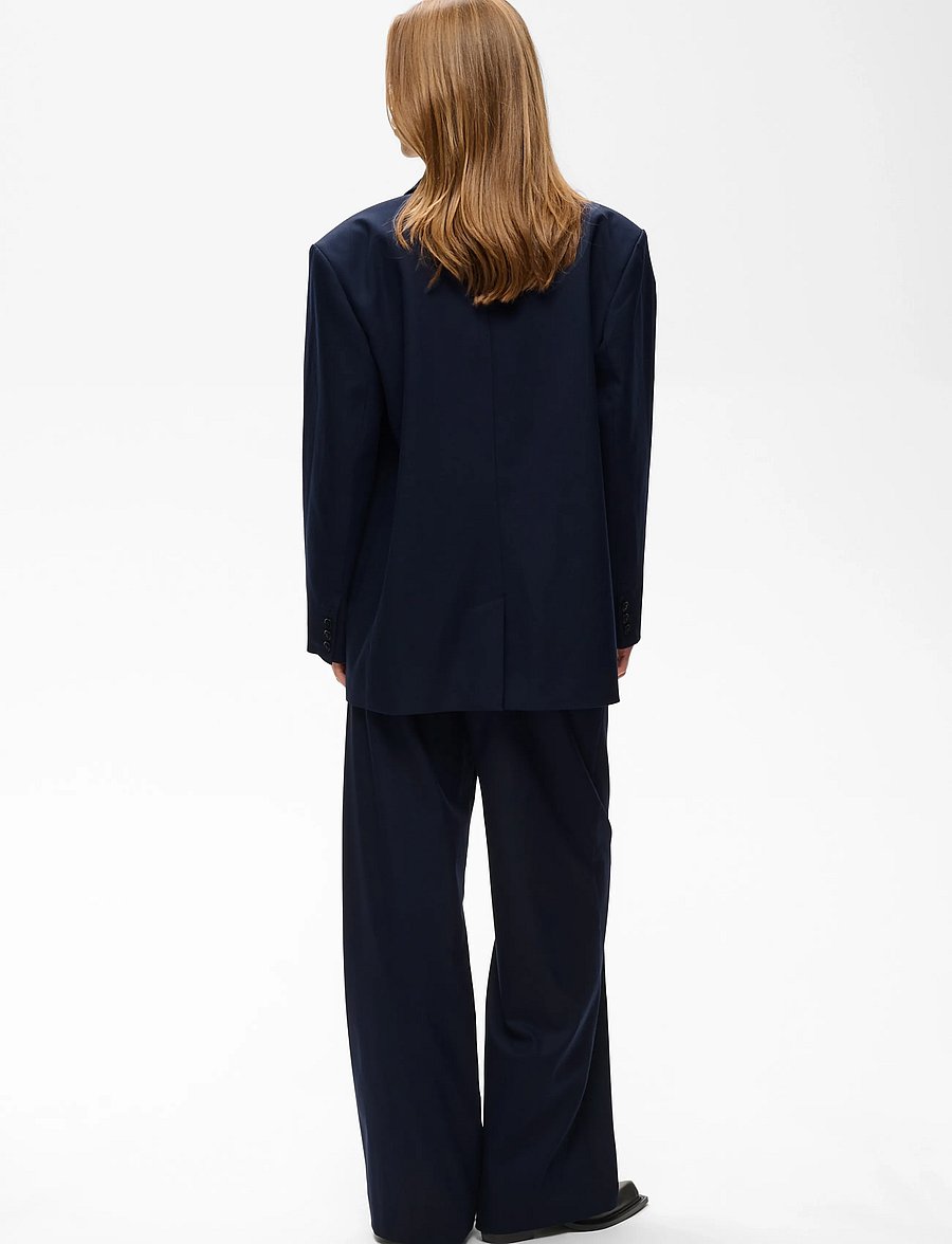 Gestuz - GZpaula MW pants - habitbukser - sky captain - 4