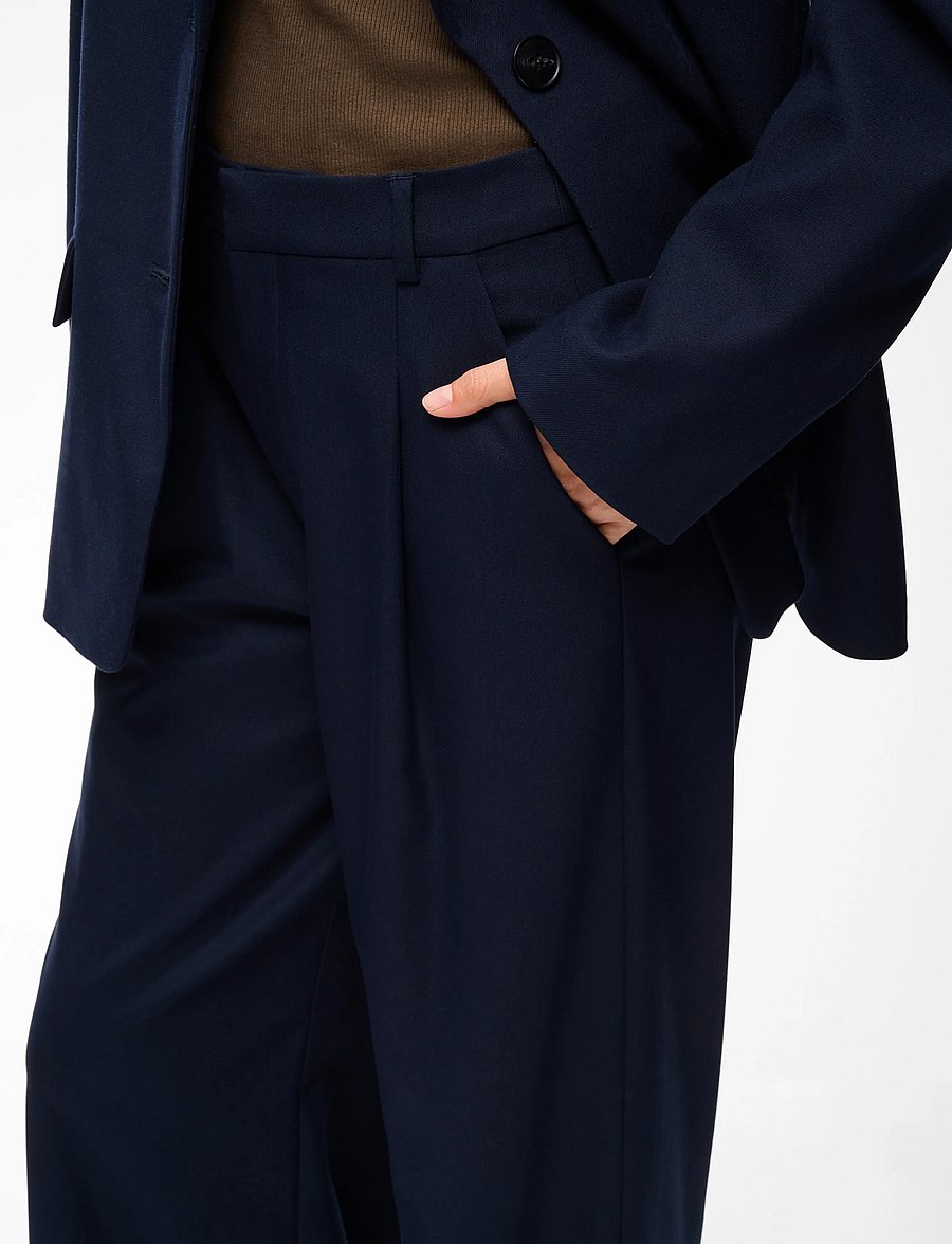 Gestuz - GZpaula MW pants - habitbukser - sky captain - 5