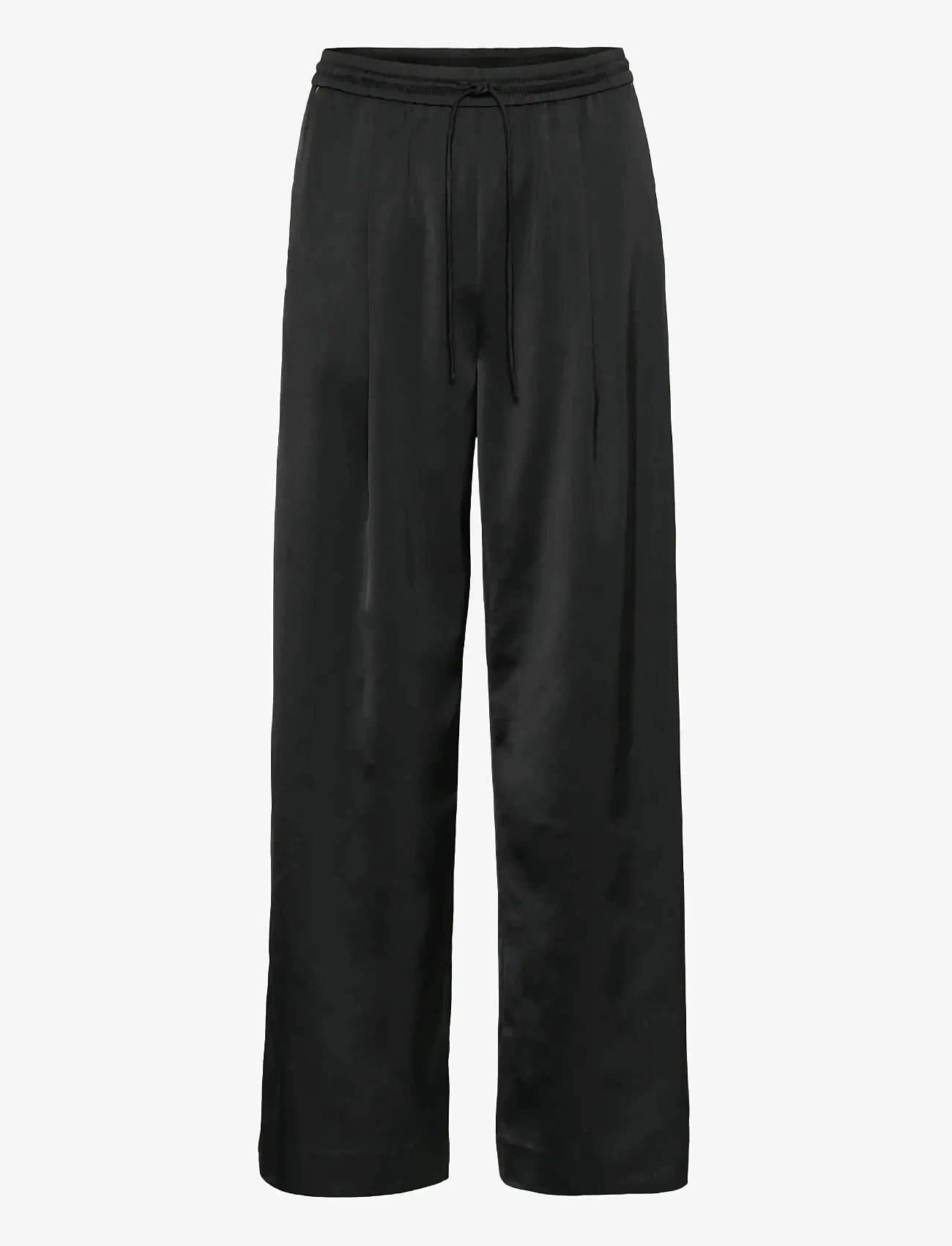 Gestuz - GZbicca HW pants - sirge säärega püksid - black - 1