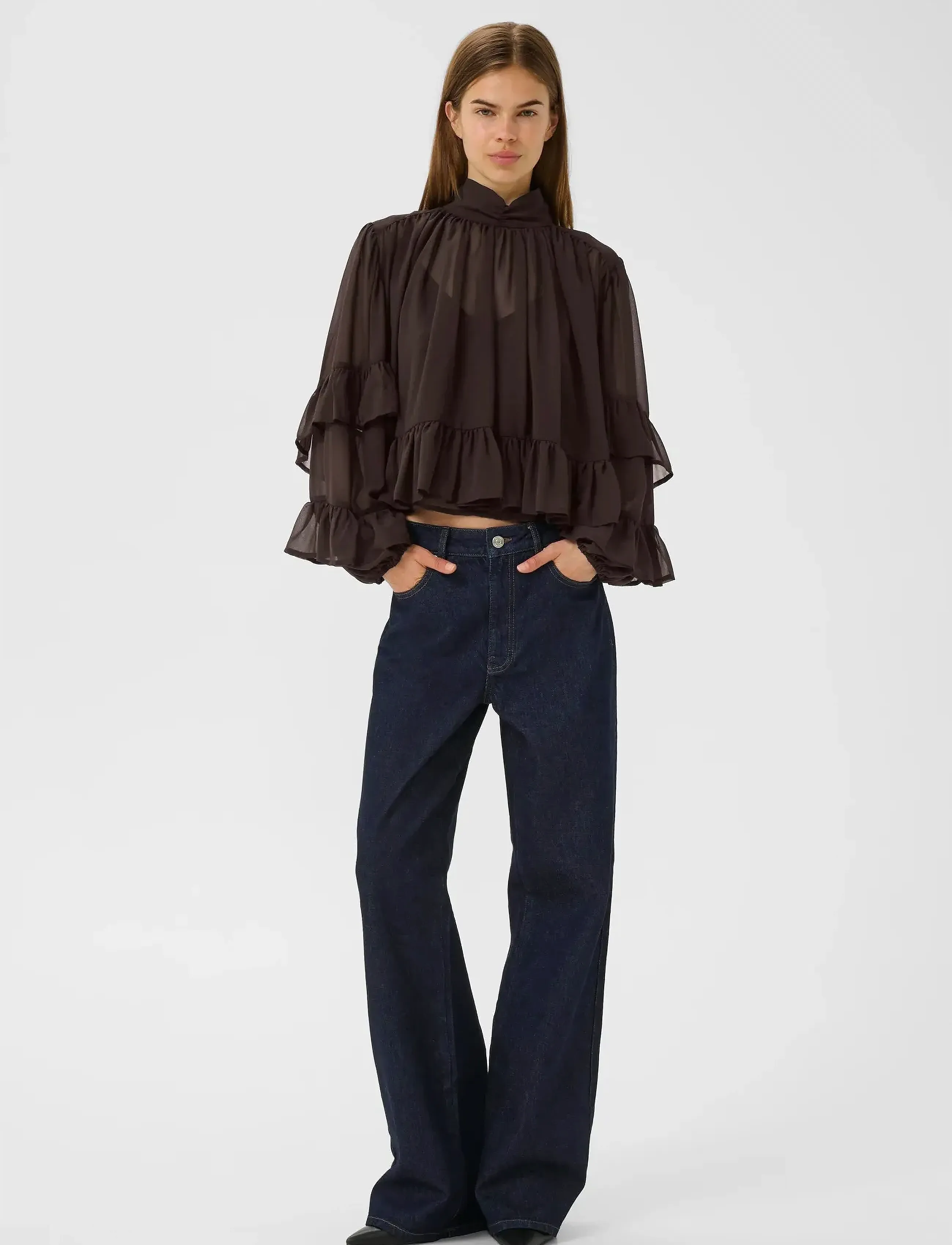 Gestuz - GZmio blouse - langærmede bluser - molÉ - 3