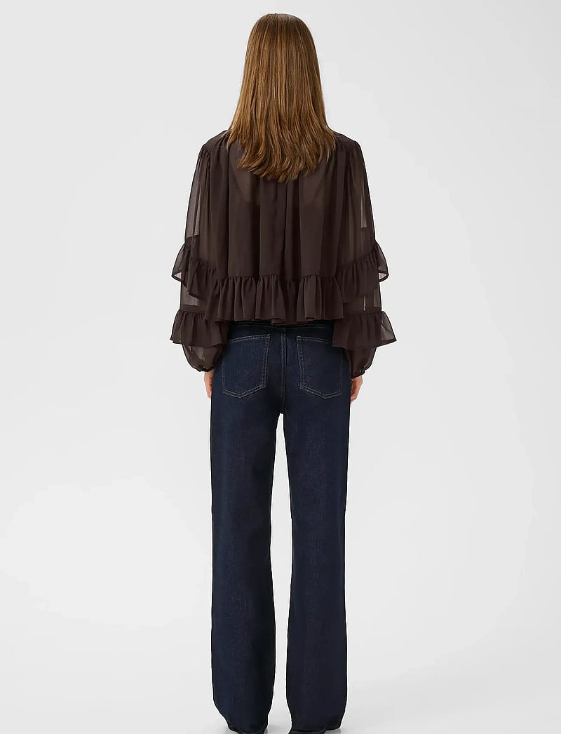 Gestuz - GZmio blouse - langärmlige blusen - molÉ - 4