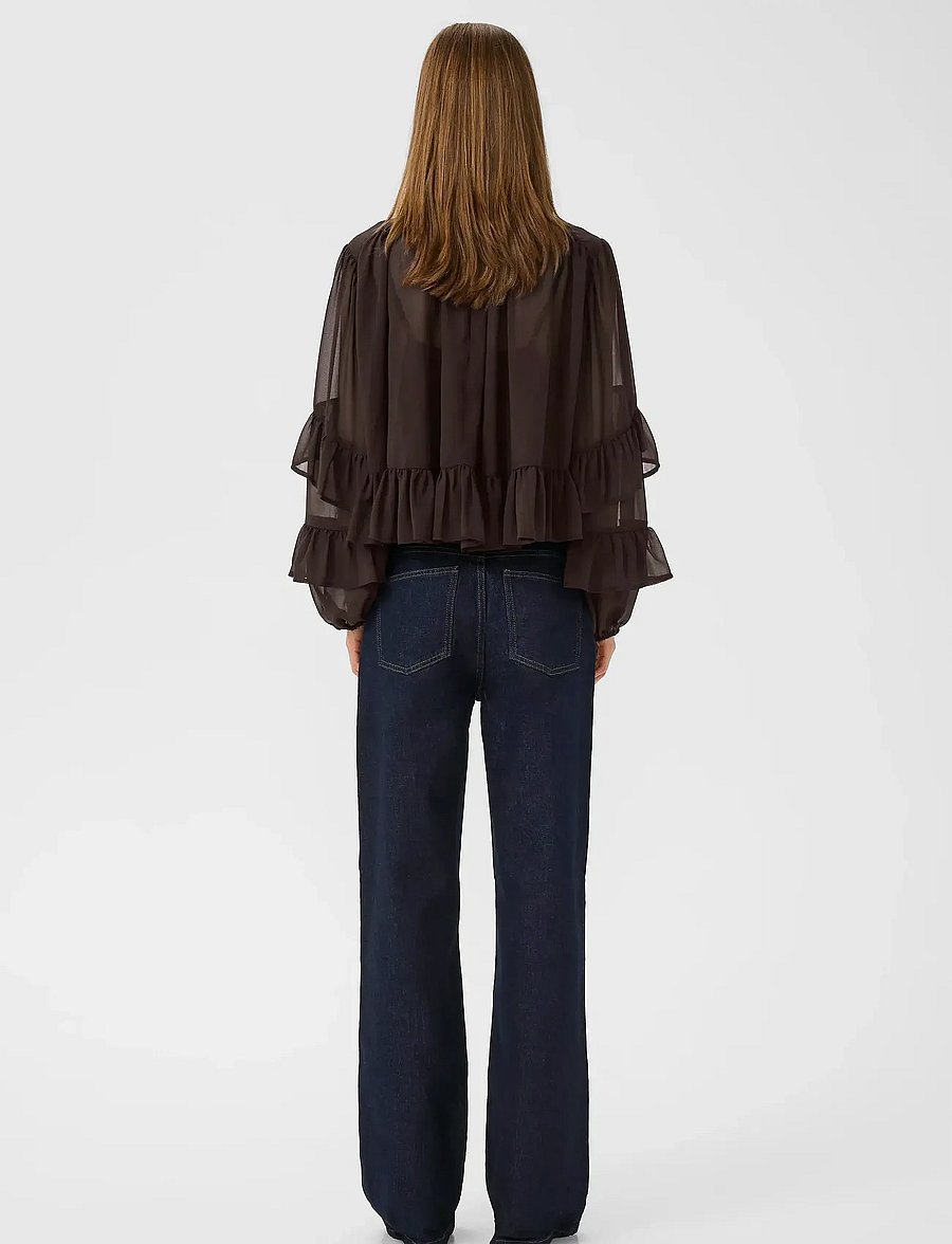 Gestuz - GZmio blouse - langärmelige blusen - molÉ - 4