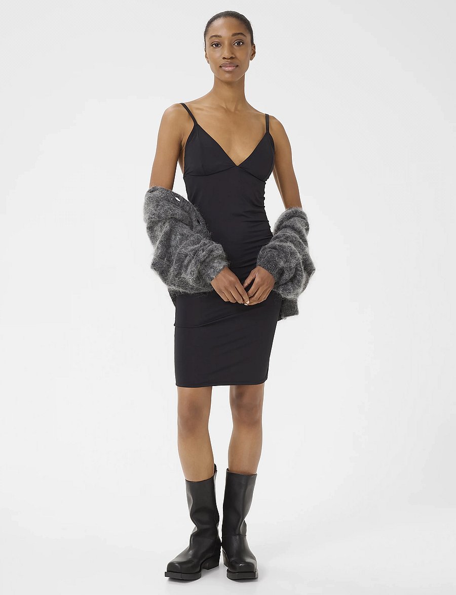 Gestuz - GZcami dress NOOS - short dresses - black - 3