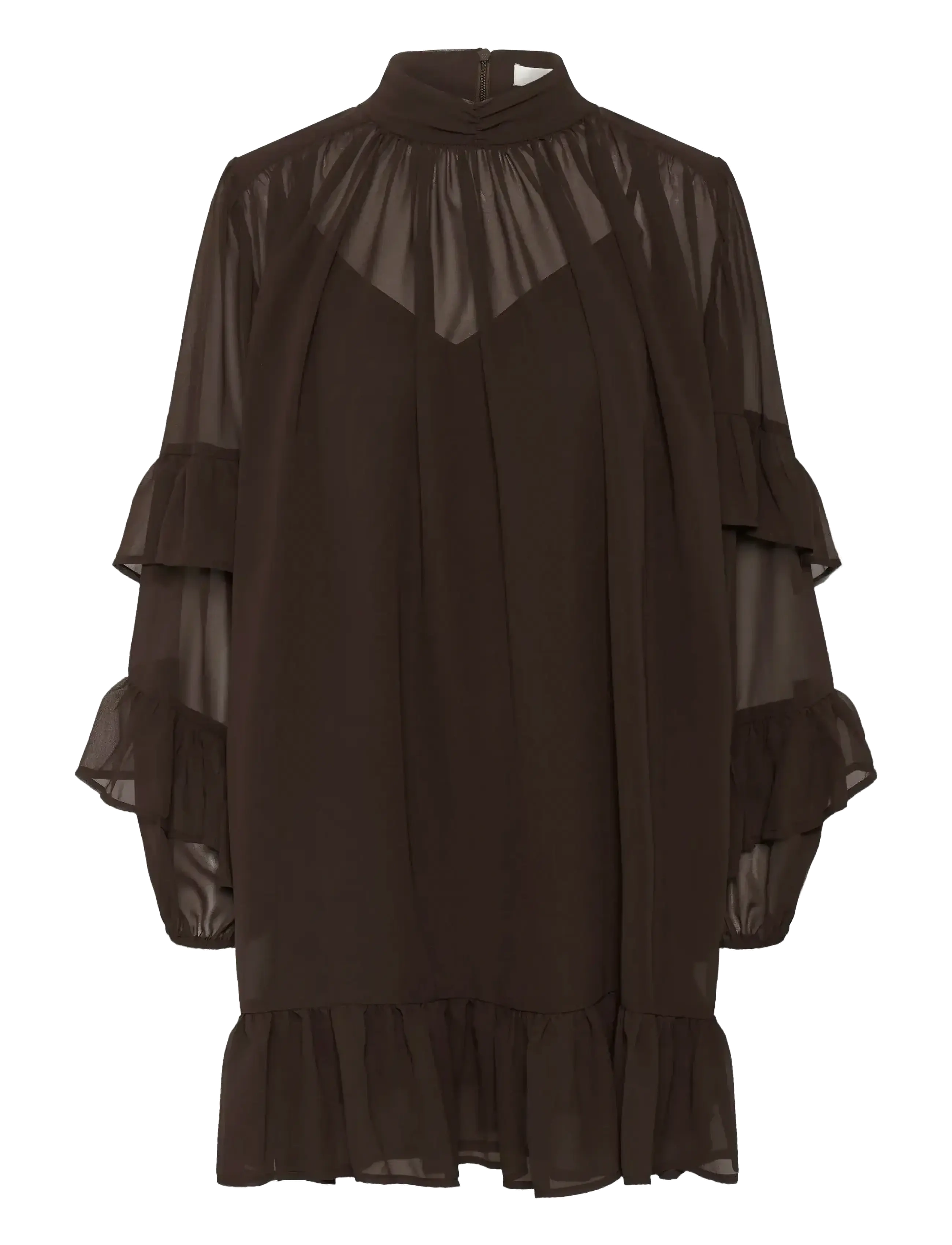 Gestuz GZmio short dress - Short Dresses - MOLÉ / brown