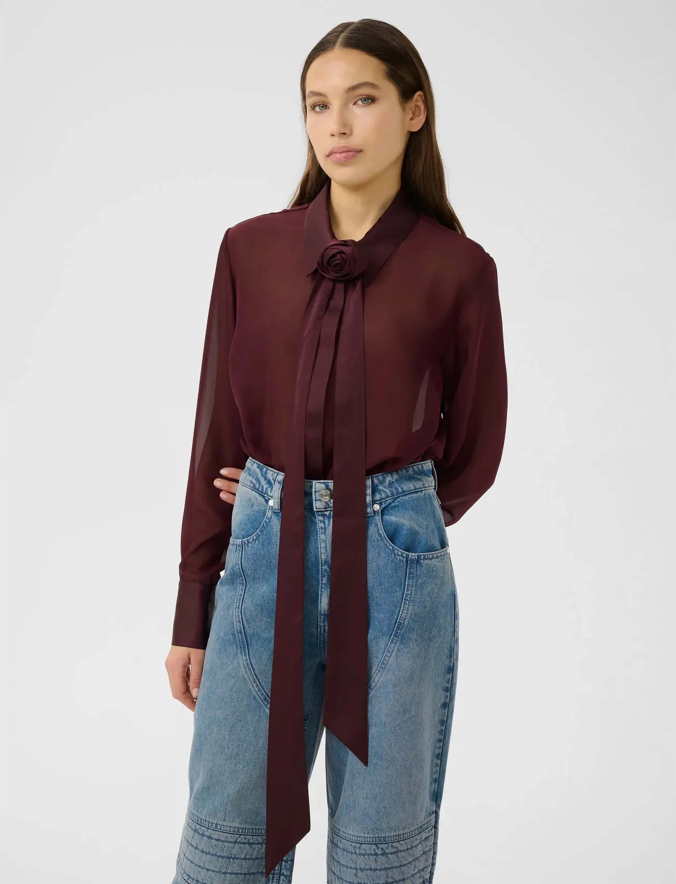 Gestuz GZlynne shirt - Blusen - ARONIA / burgundy