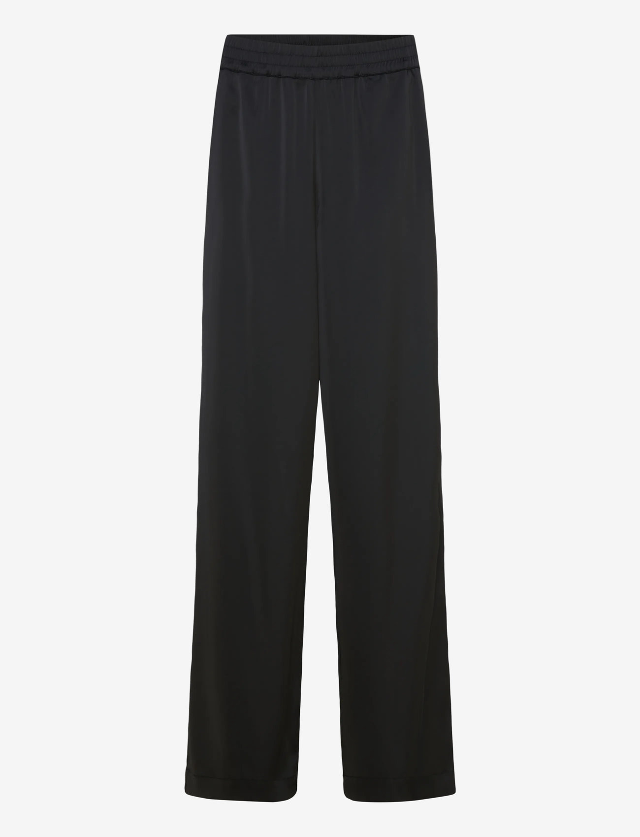 Gestuz - GZjessie HW pants NOOS - laia säärega püksid - black - 1