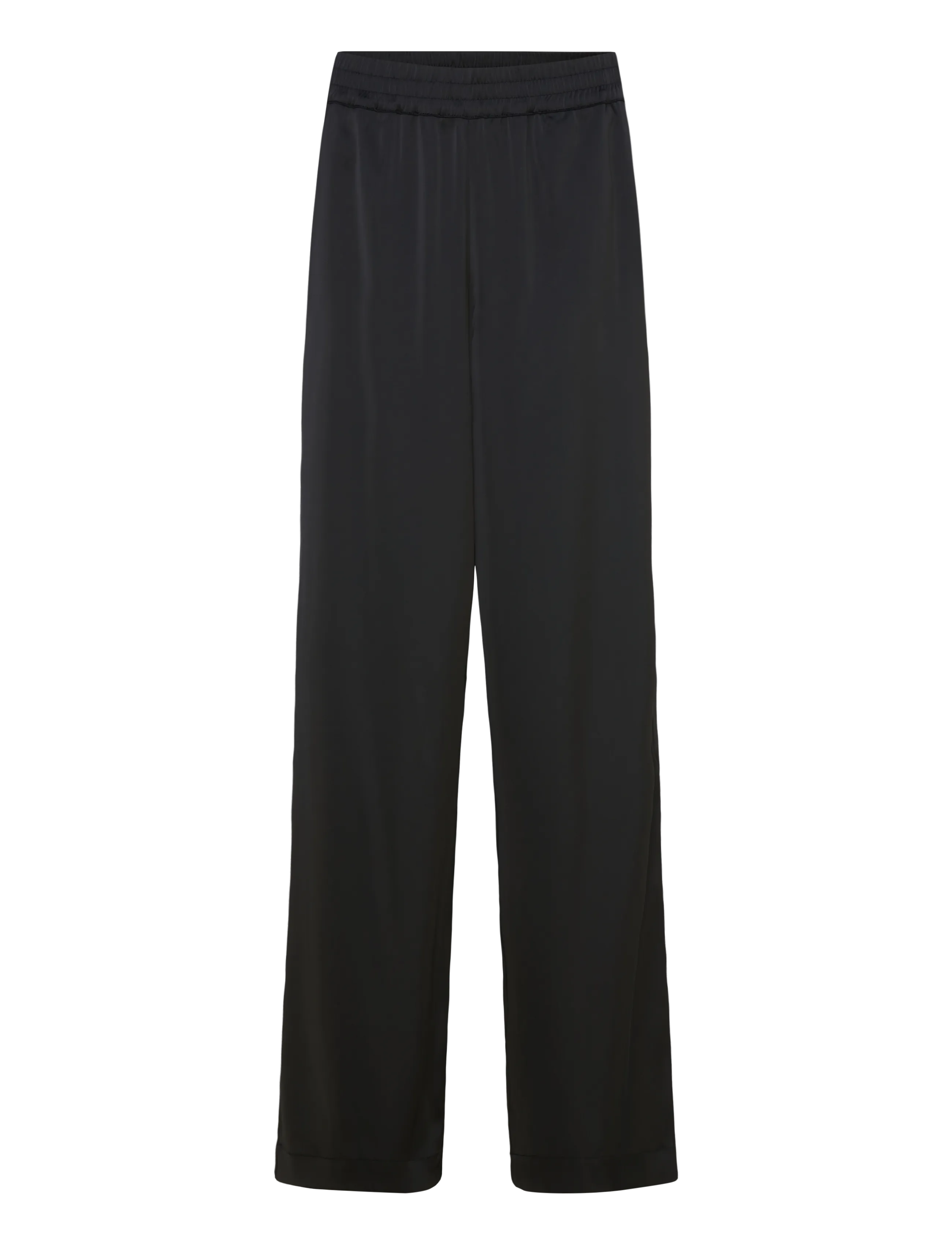 Gestuz GZjessie HW pants NOOS - Trousers - BLACK / black