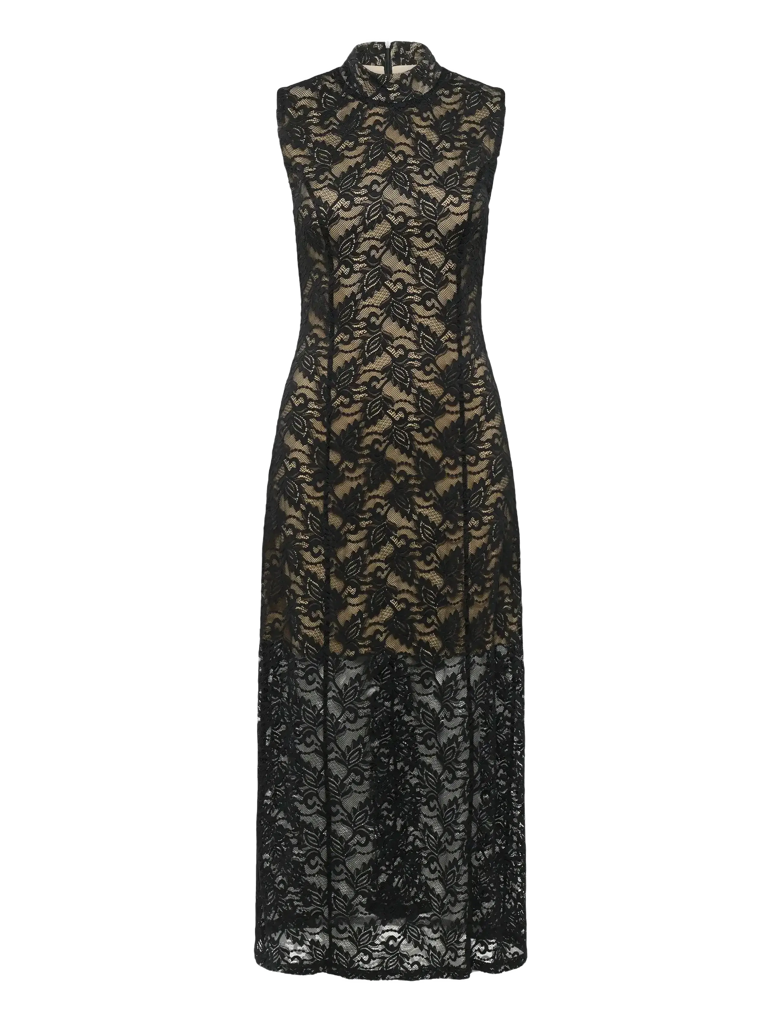 Gestuz GZtania dress - Spitzenkleider - BLACK / black