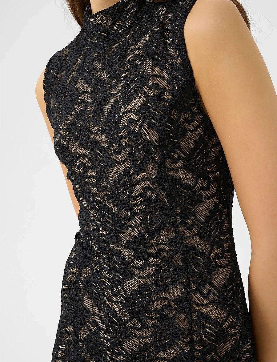 Gestuz - GZtania dress - mežģīņu kleitas - black - 5