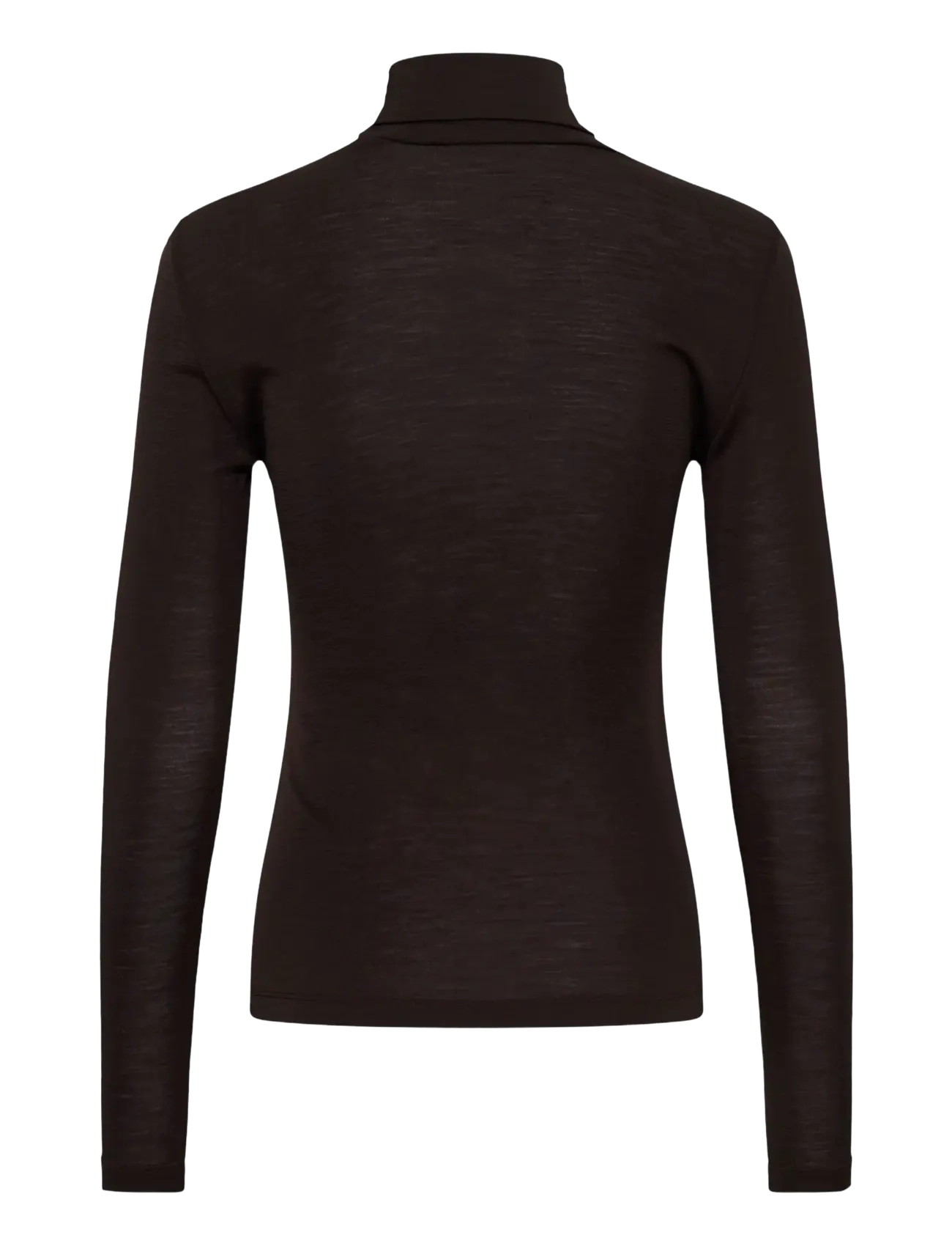 Gestuz - GZninia wool rollneck - långärmade toppar - chocolate torte - 1
