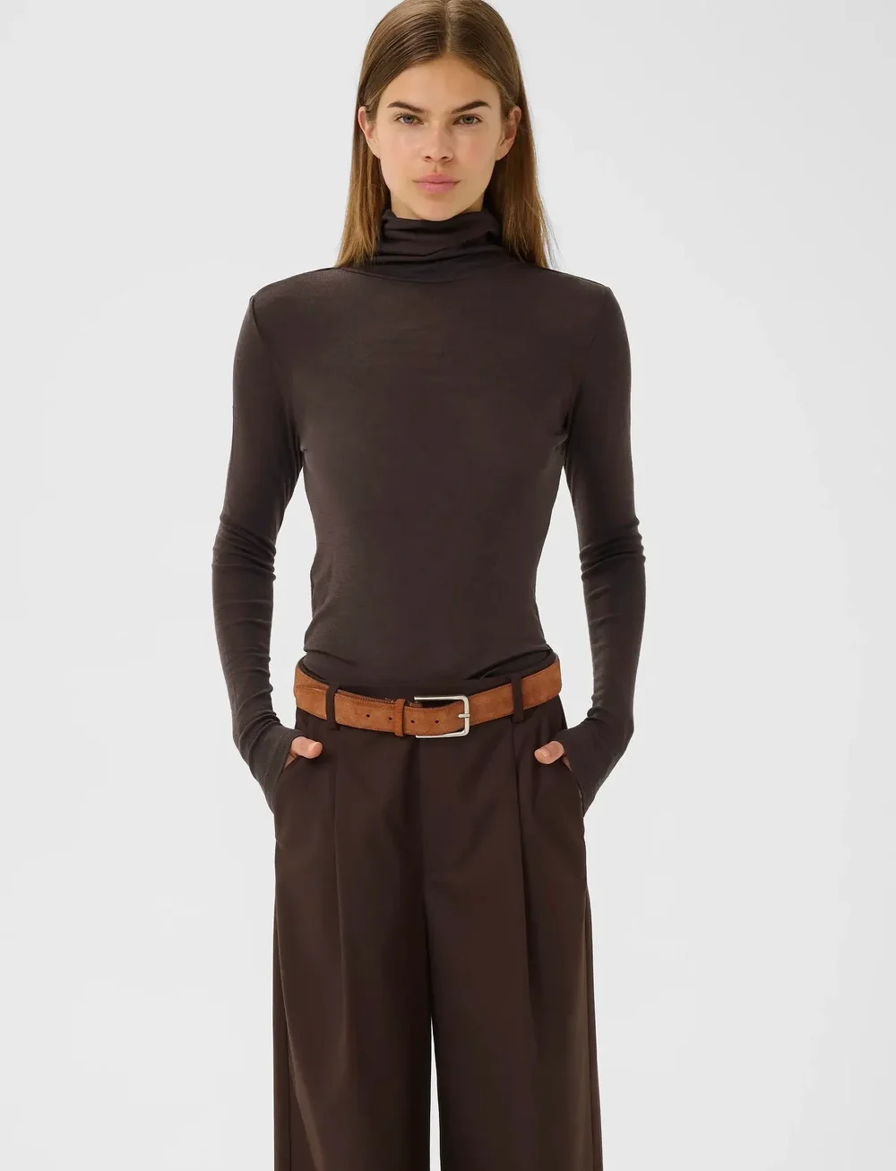 Gestuz - GZninia wool rollneck - langærmede toppe - molÉ - 0