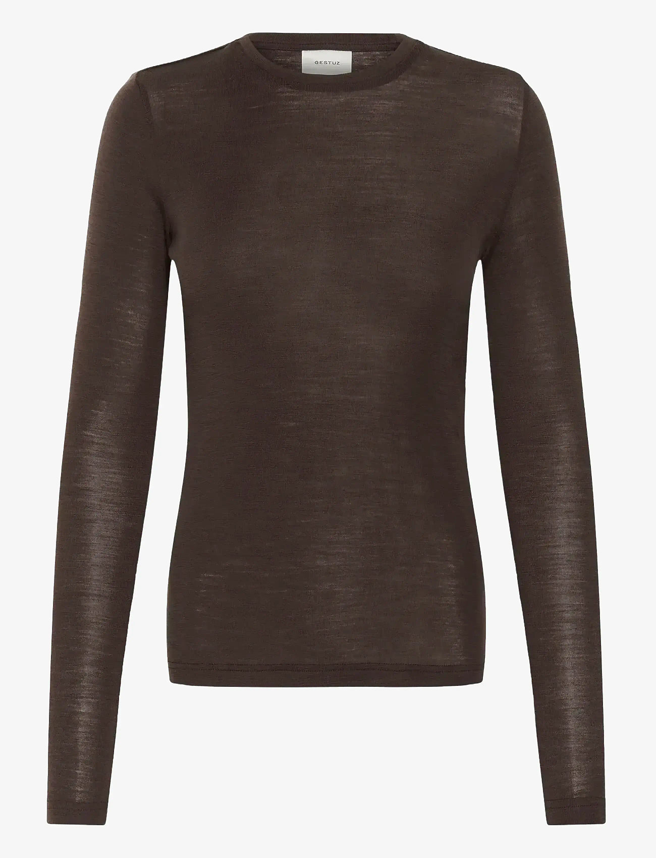 Gestuz - GZninia ls wool roundneck - molÉ - 1