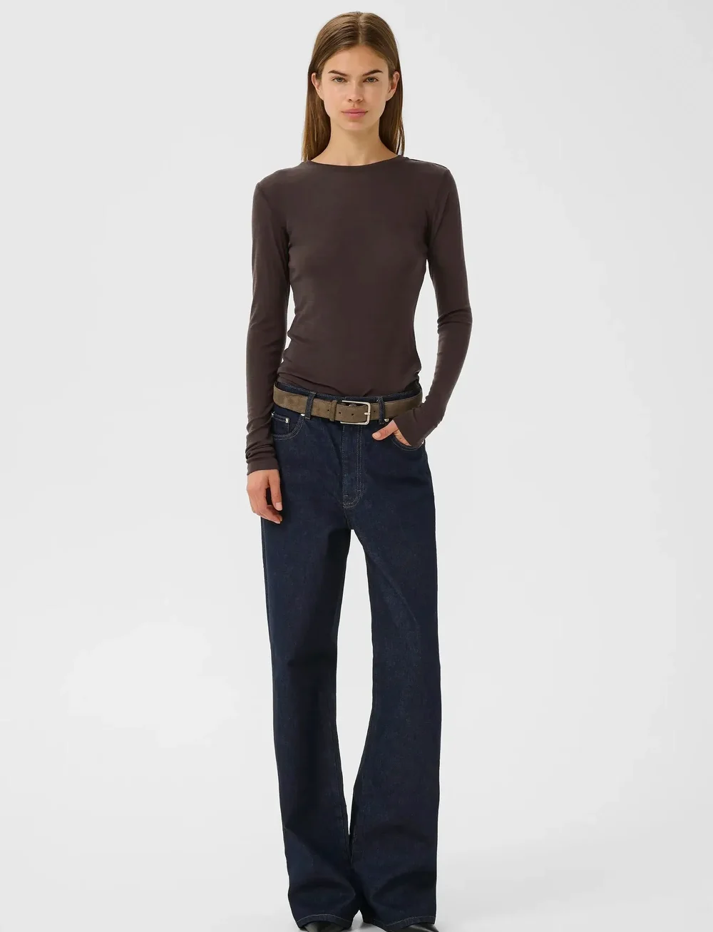 Gestuz - GZninia ls wool roundneck - langærmede toppe - molÉ - 3