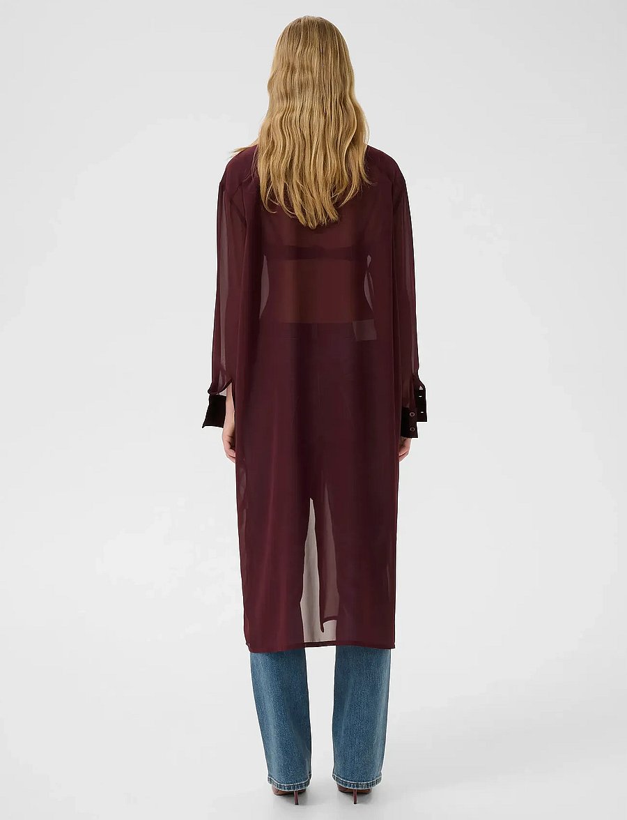 Gestuz - GZlynne shirt dress - hemdkleider - aronia - 4