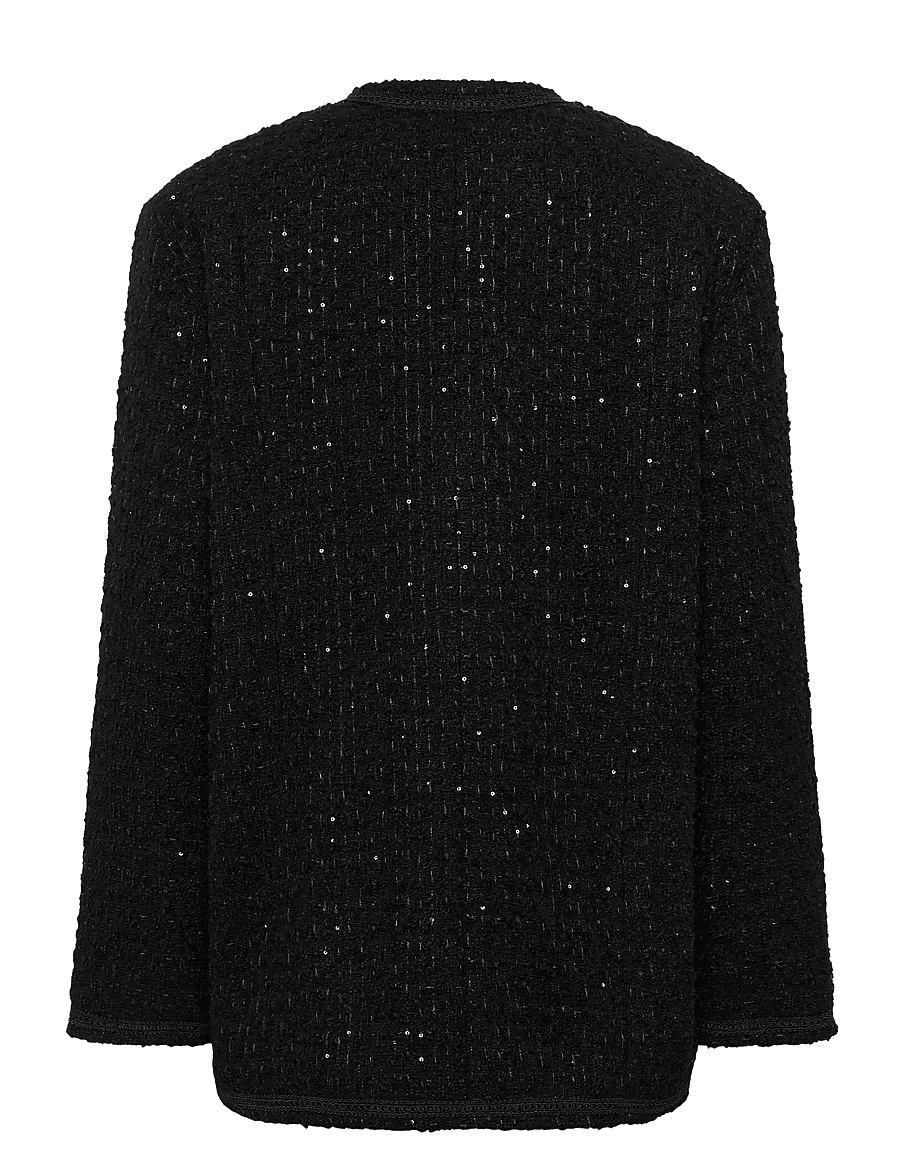Gestuz - GZkeiko jacket - wolljacken - black - 2