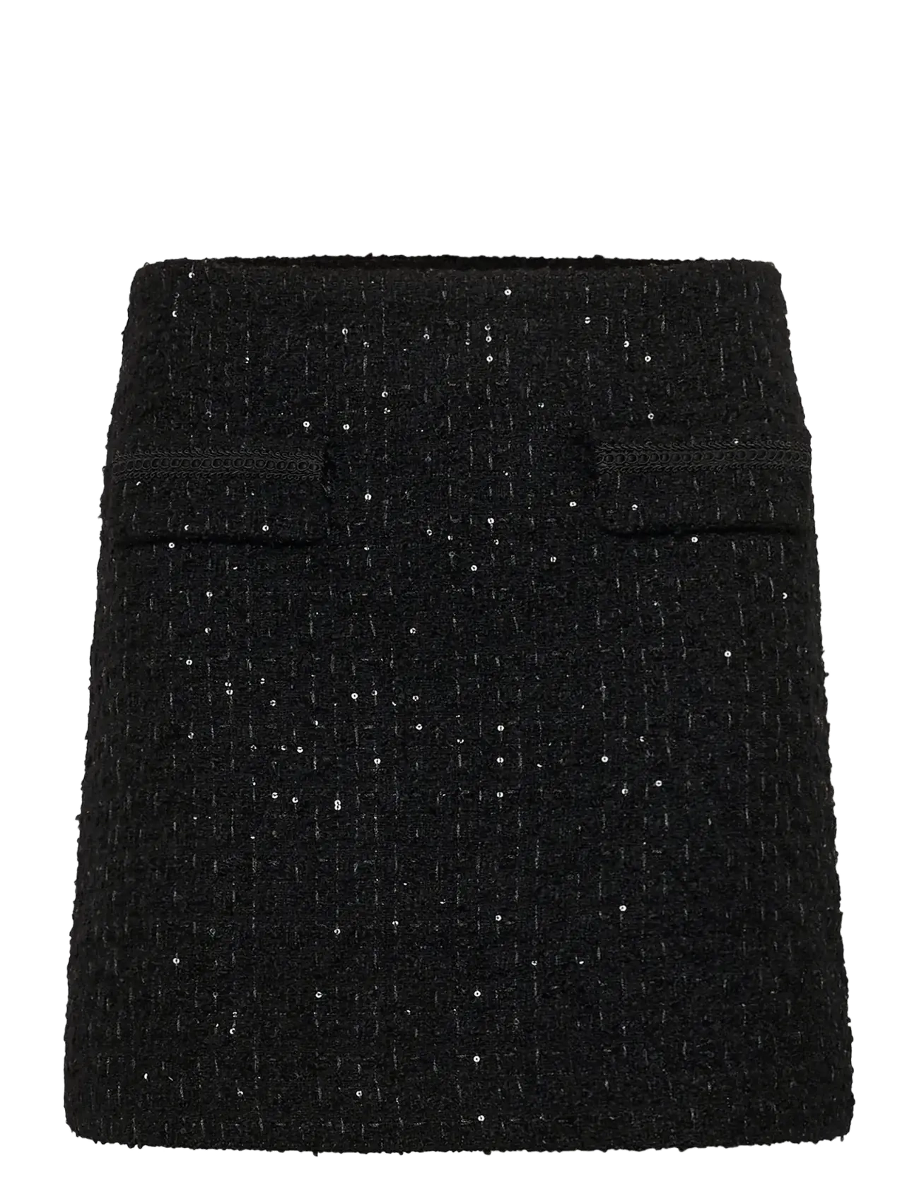 Gestuz GZkeiko MW mini skirt - Tøj - BLACK / black