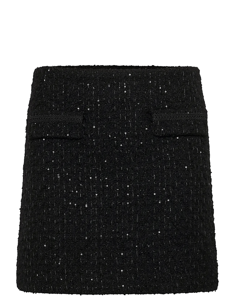 Gestuz - GZkeiko MW mini skirt - korte nederdele - black - 1