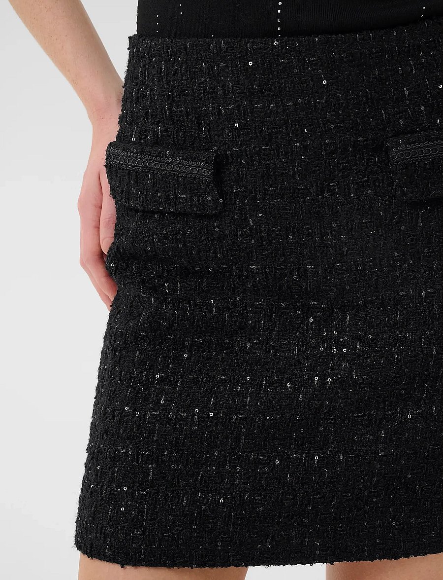 Gestuz - GZkeiko MW mini skirt - korte nederdele - black - 5