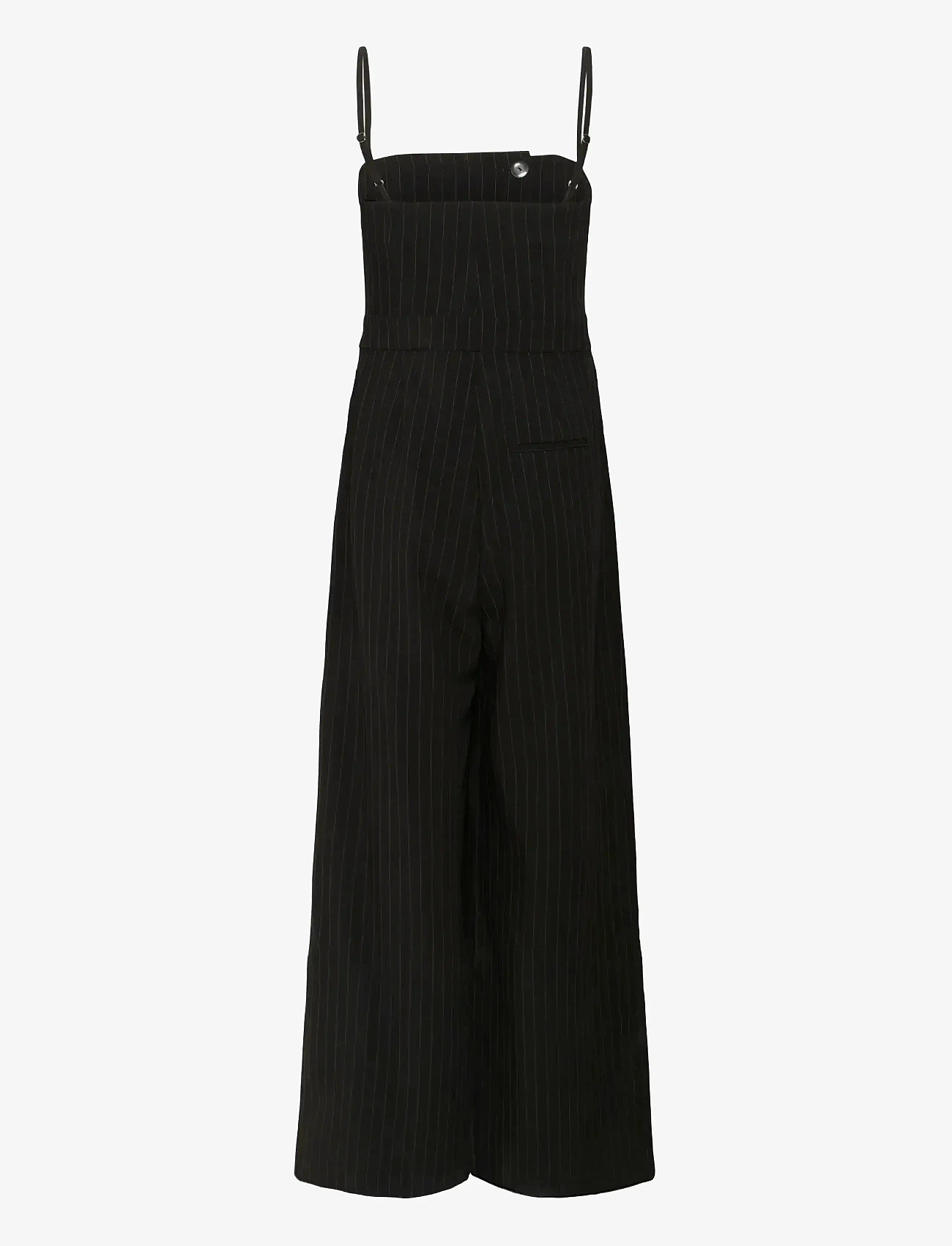 Gestuz - GZjoelle jumpsuit - modetrender - black pinstripe - 2