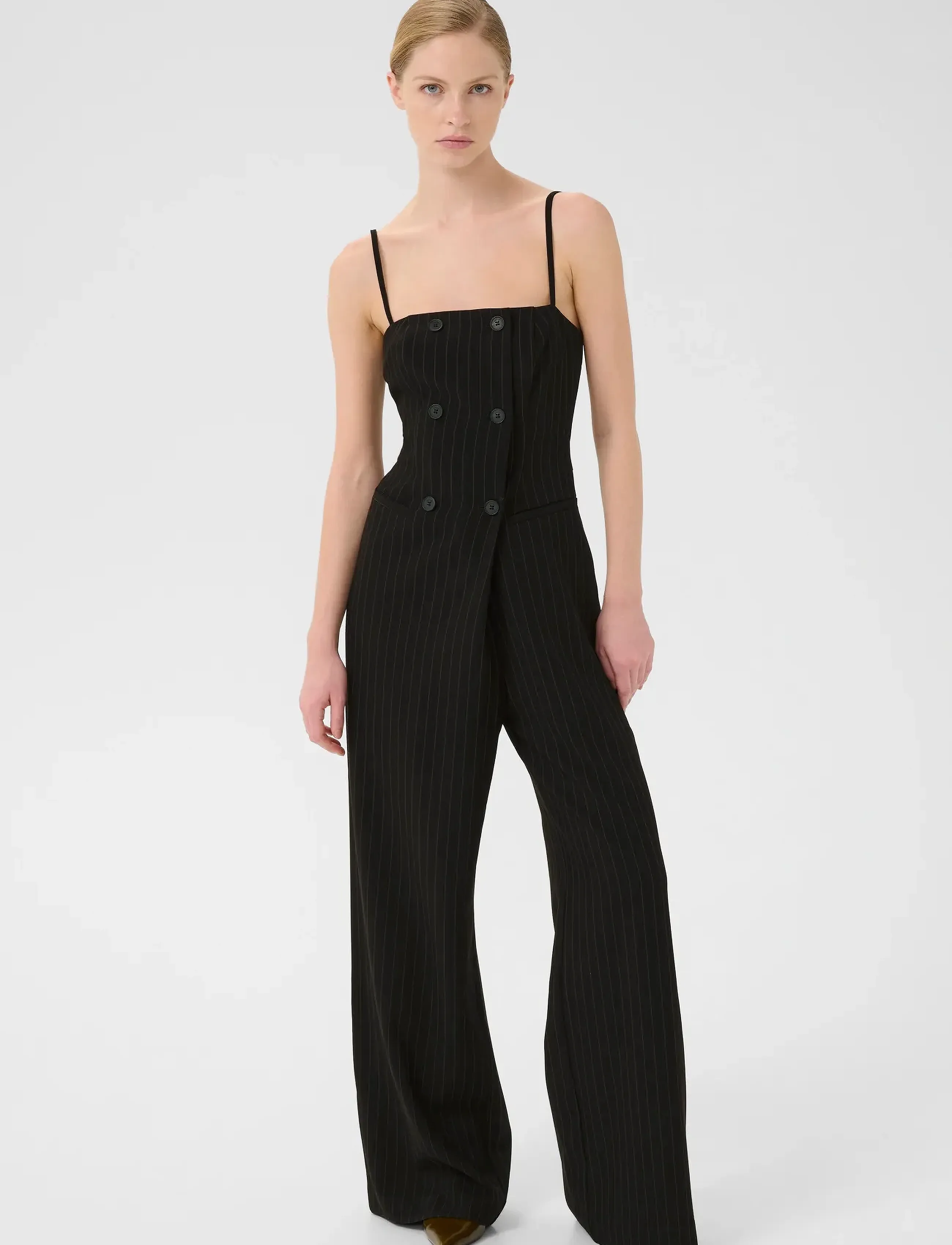 Gestuz Gzjoelle Jumpsuit, 40, Black, Underdele > Jumpsuits, Dame