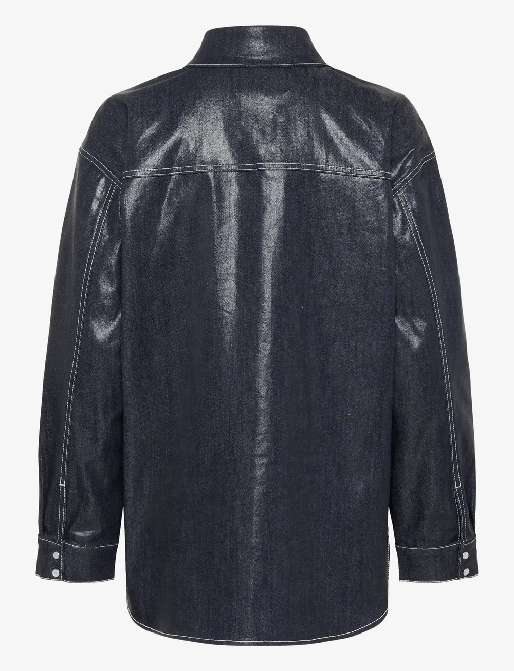 Gestuz - GZpiper OZ Shirt - langærmede skjorter - rinse wash denim - 2