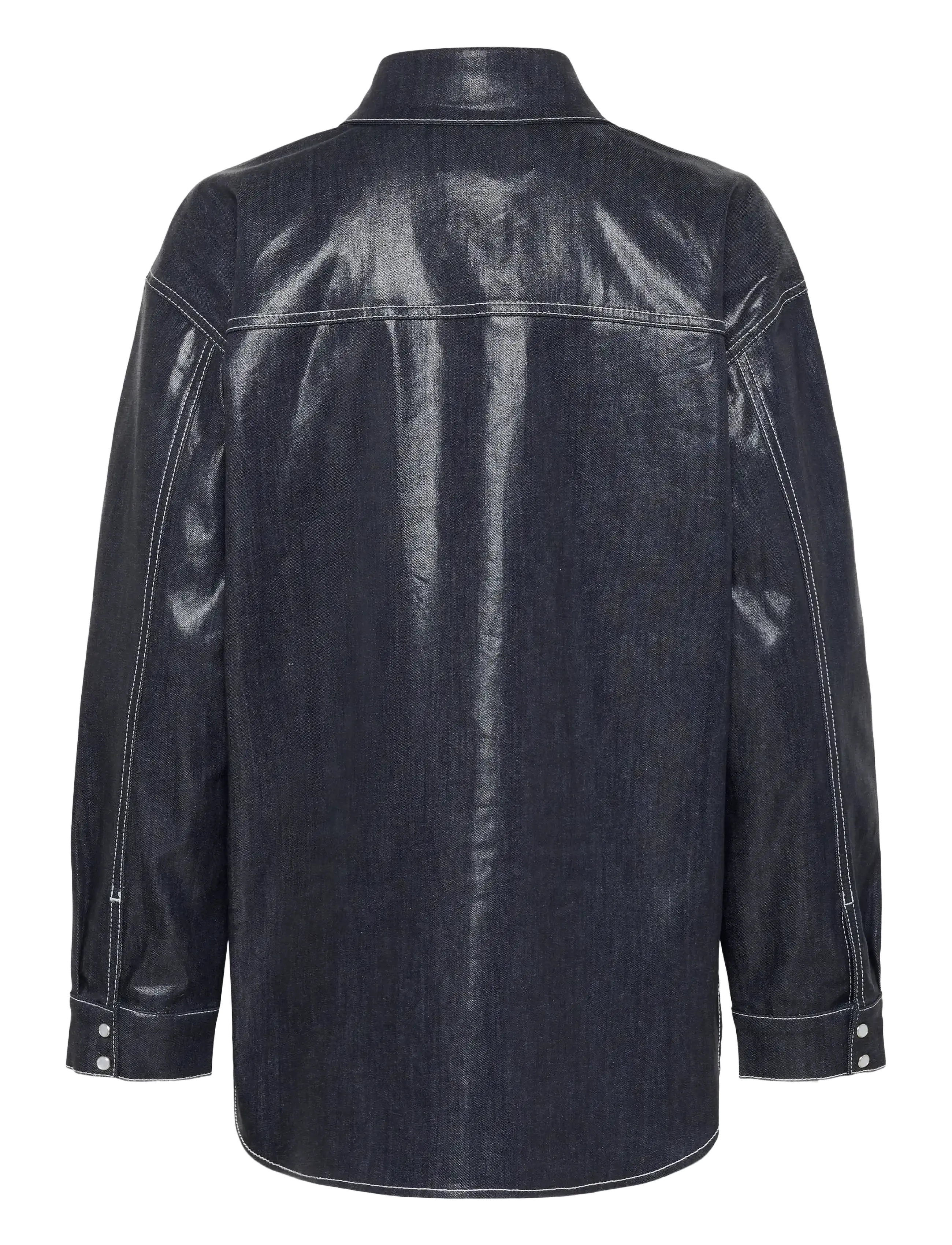 Gestuz - GZpiper OZ Shirt - overshirts - rinse wash denim - 2