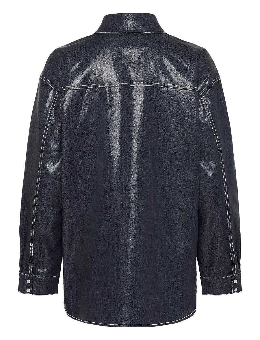 Gestuz - GZpiper OZ Shirt - overshirts - rinse wash denim - 2