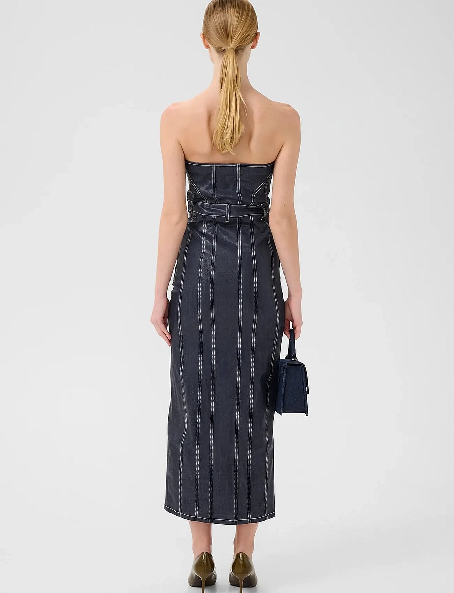 Gestuz - GZpiper corsage - varrukateta topid - rinse wash denim - 3
